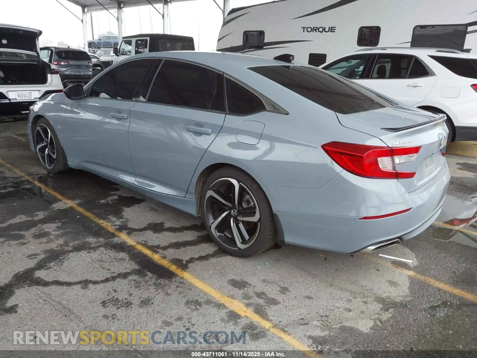 3 Photograph of a damaged car 1HGCV1F37MA010497 HONDA ACCORD 2021