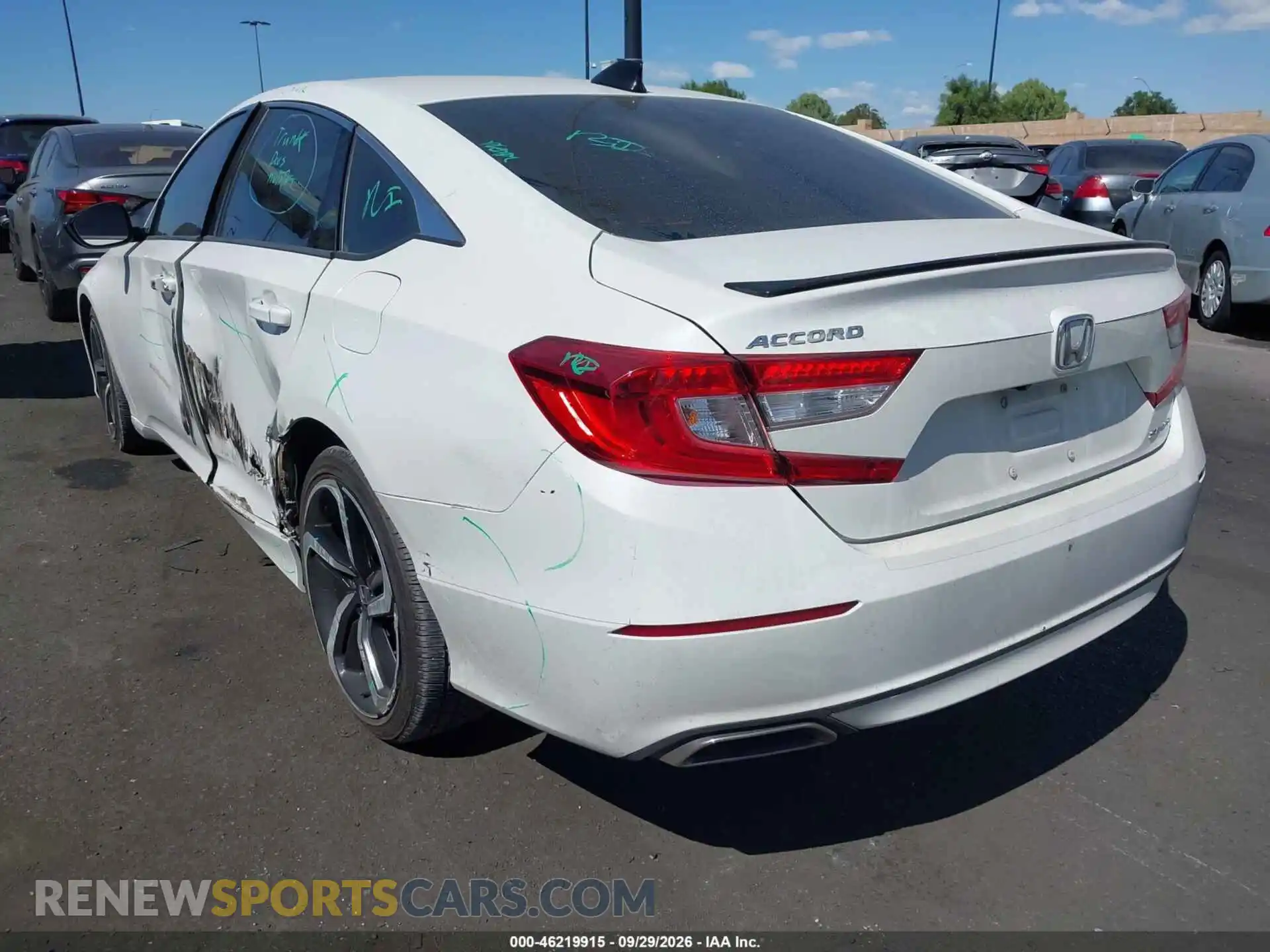 3 fotografías del automóvil dañado 1HGCV1F37MA015909 HONDA ACCORD 2021