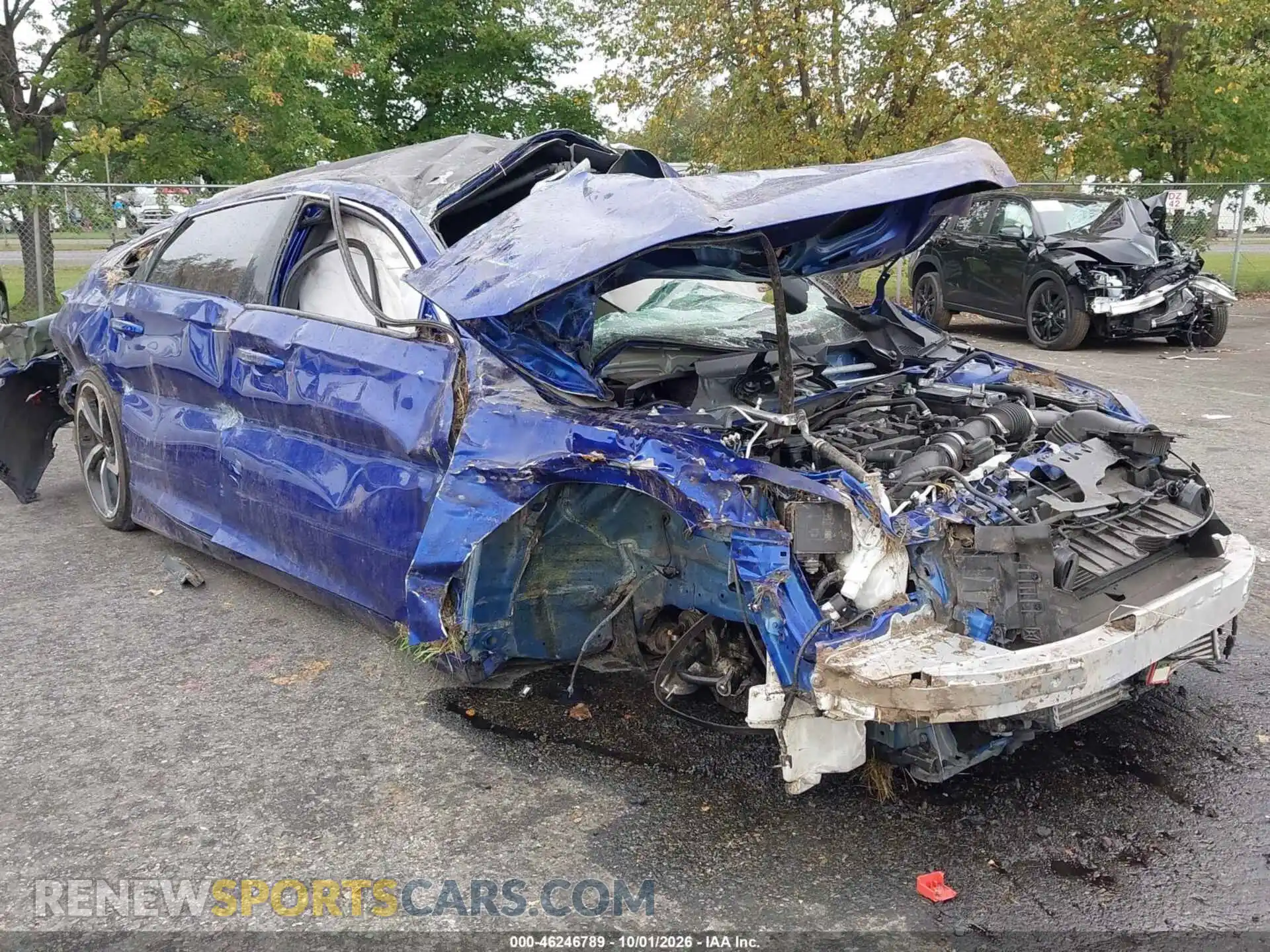 1 Photograph of a damaged car 1HGCV1F37MA027025 HONDA ACCORD 2021