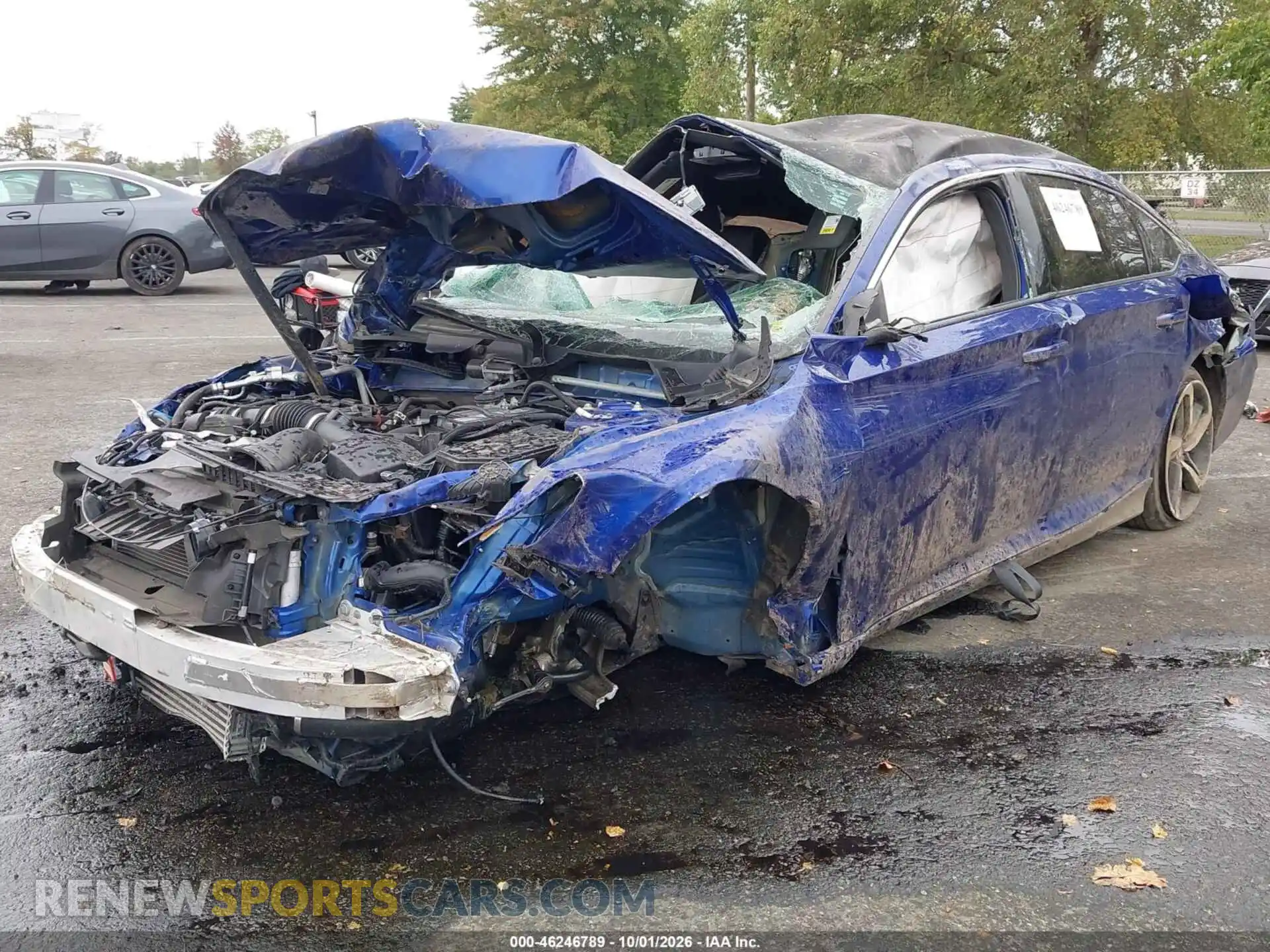2 Photograph of a damaged car 1HGCV1F37MA027025 HONDA ACCORD 2021