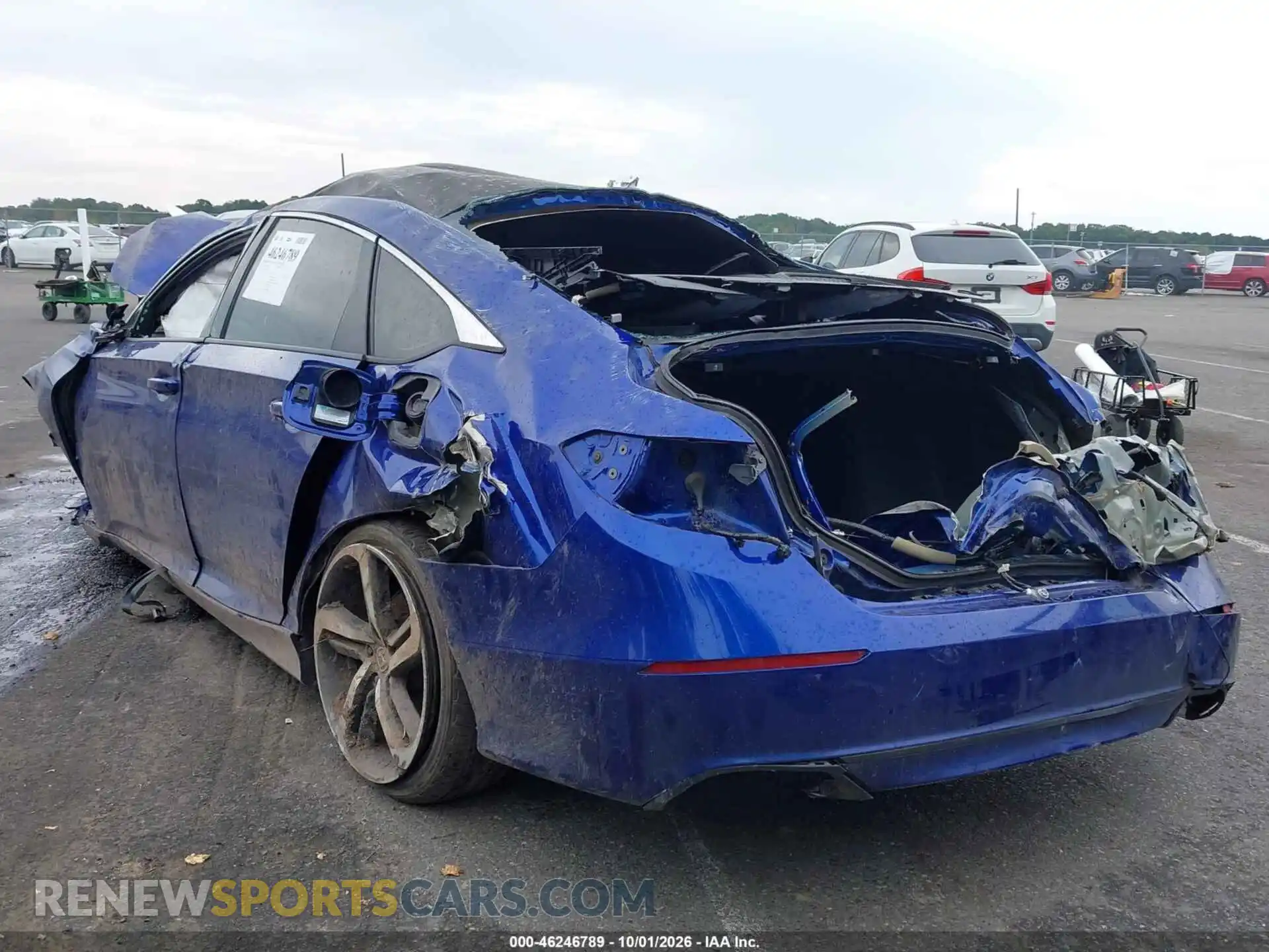 3 Photograph of a damaged car 1HGCV1F37MA027025 HONDA ACCORD 2021