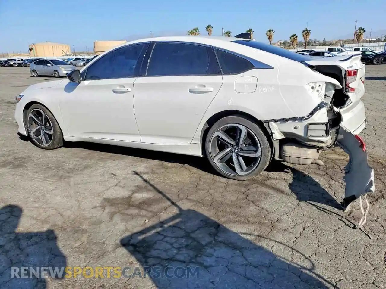2 Photograph of a damaged car 1HGCV1F37MA040342 HONDA ACCORD 2021