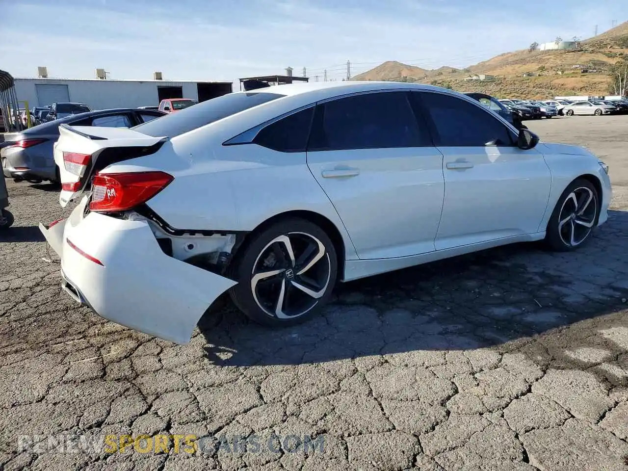 3 Photograph of a damaged car 1HGCV1F37MA040342 HONDA ACCORD 2021
