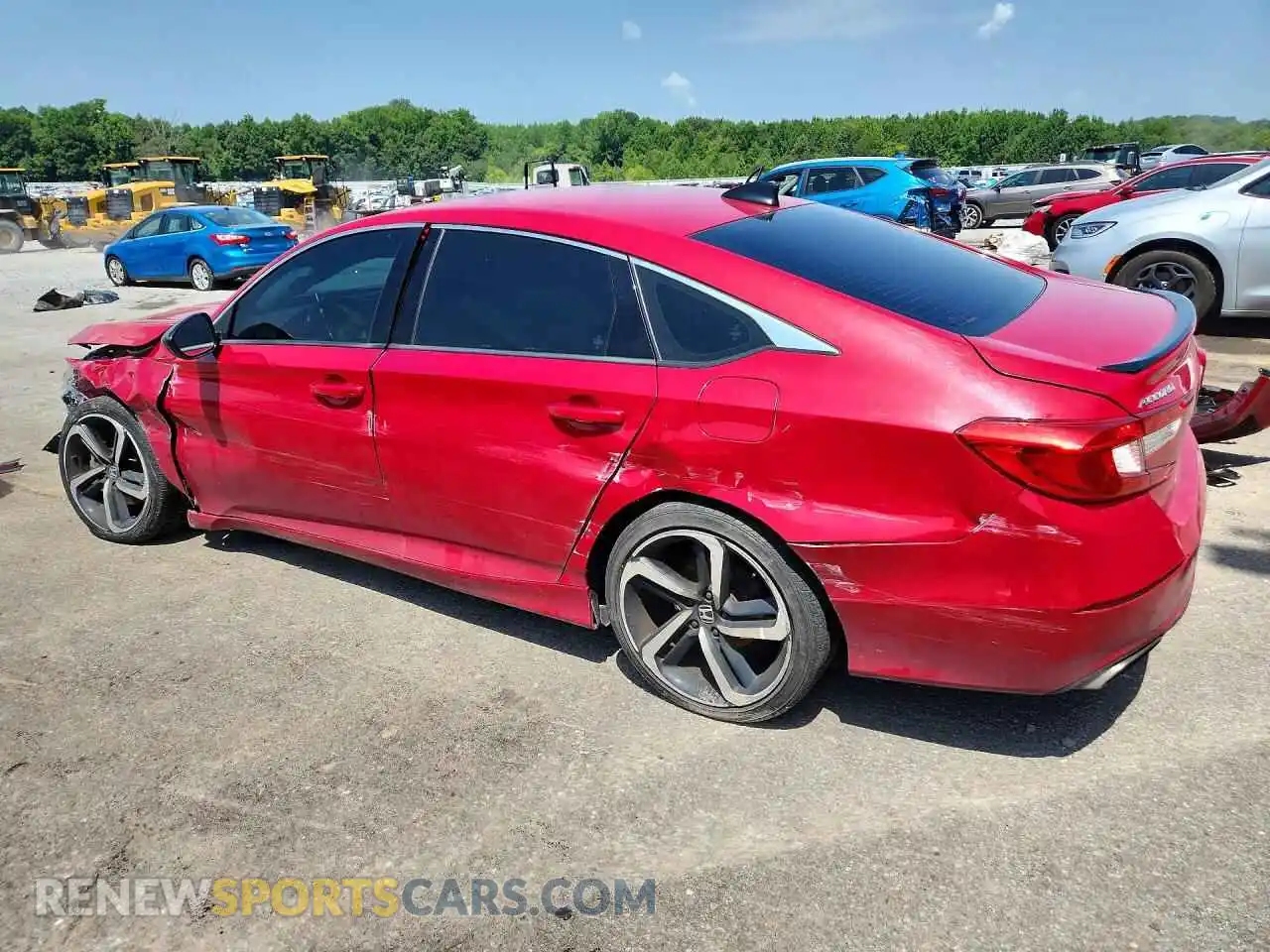 2 Photograph of a damaged car 1HGCV1F37MA080646 HONDA ACCORD 2021