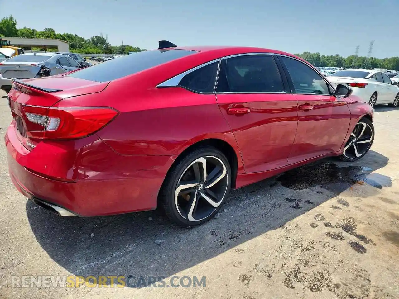 3 Photograph of a damaged car 1HGCV1F37MA080646 HONDA ACCORD 2021
