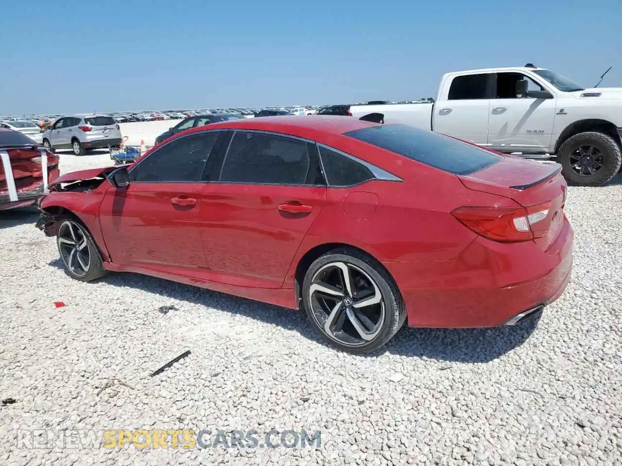 2 Photograph of a damaged car 1HGCV1F37MA081893 HONDA ACCORD 2021