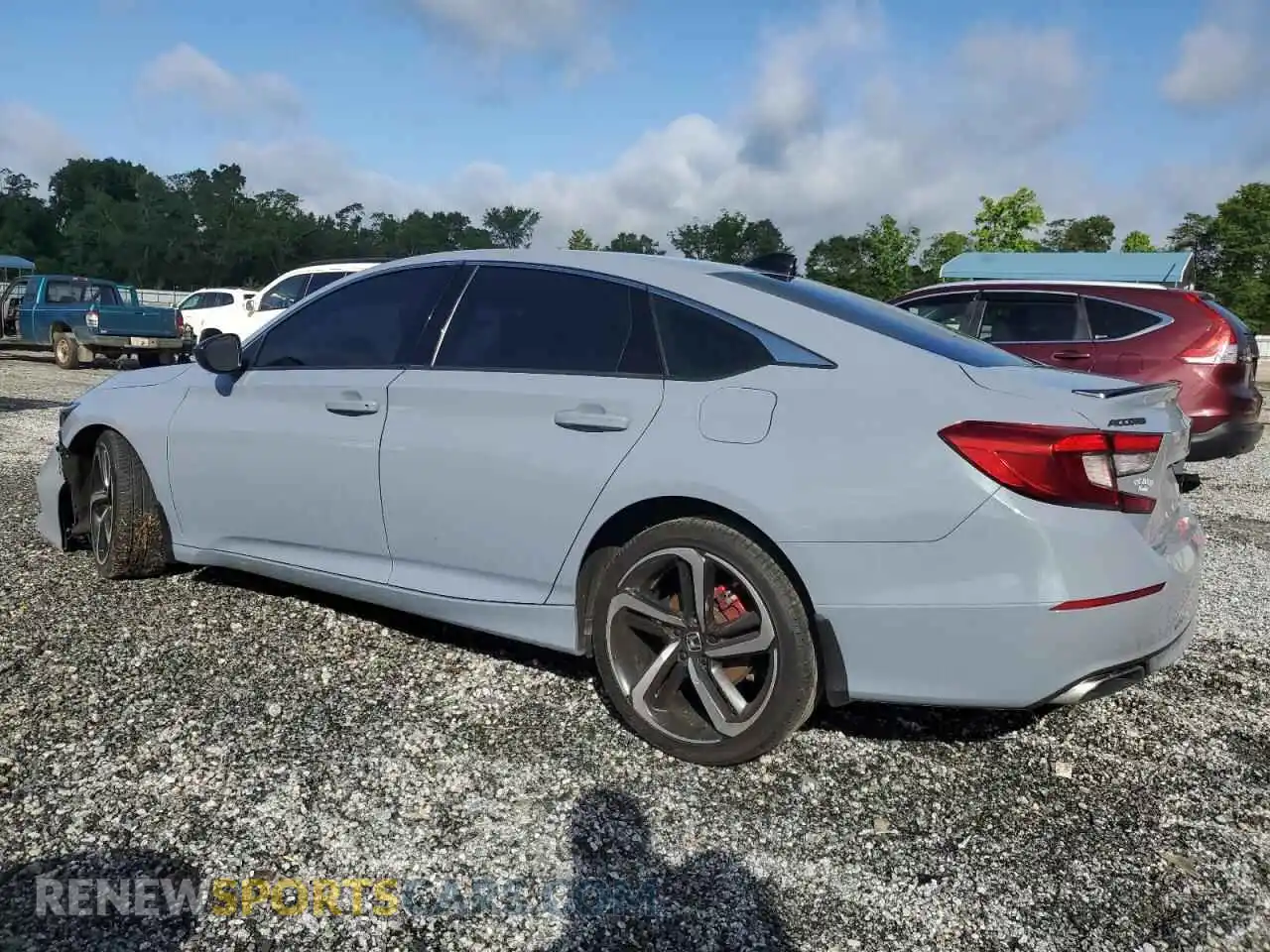2 Photograph of a damaged car 1HGCV1F37MA083823 HONDA ACCORD 2021