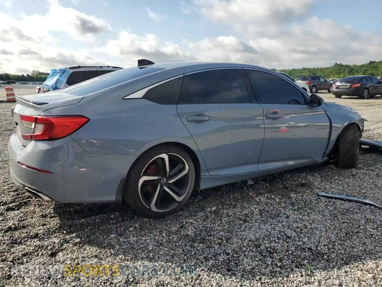 3 Photograph of a damaged car 1HGCV1F37MA083823 HONDA ACCORD 2021