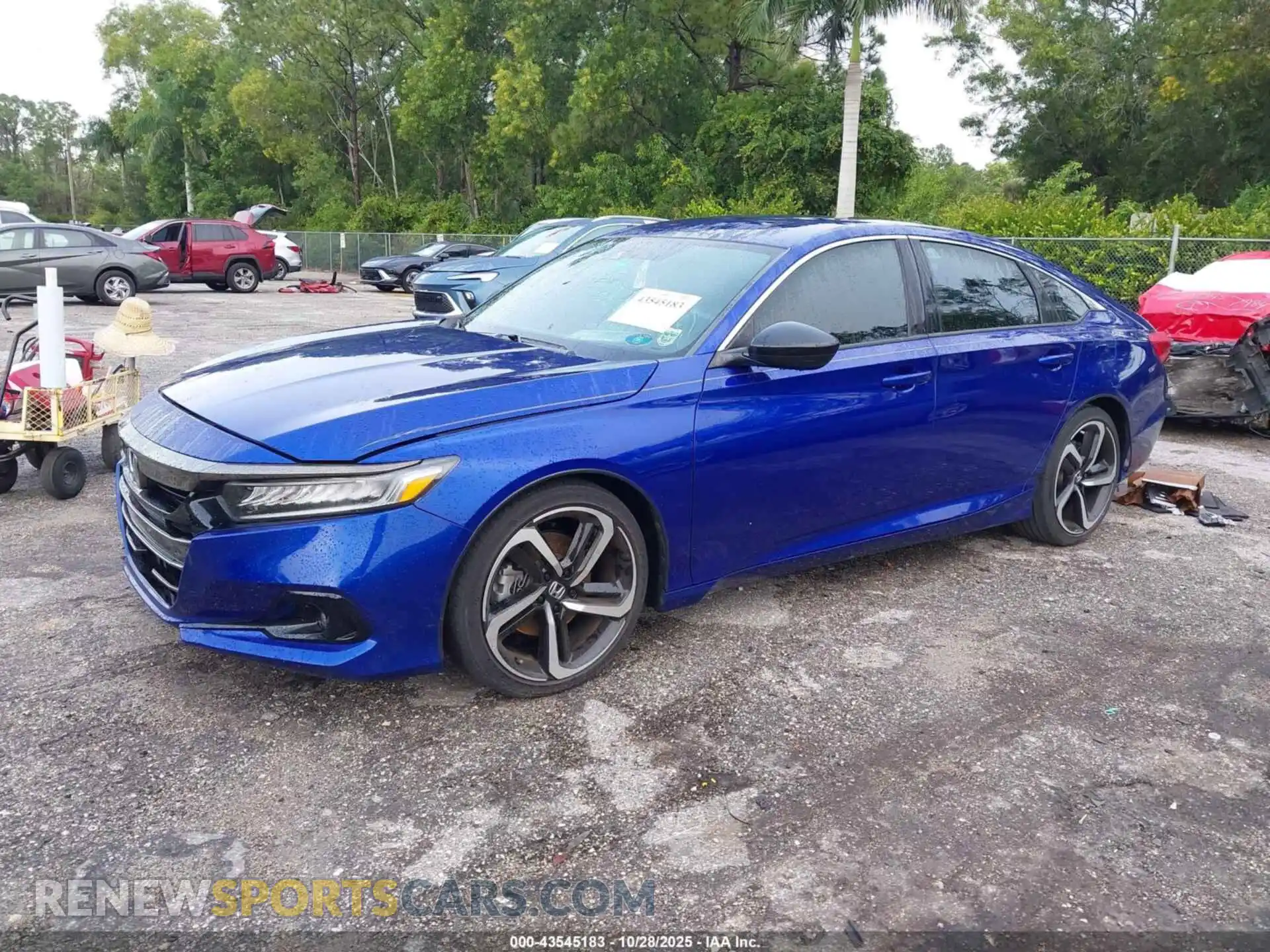 2 Photograph of a damaged car 1HGCV1F37MA085779 HONDA ACCORD 2021