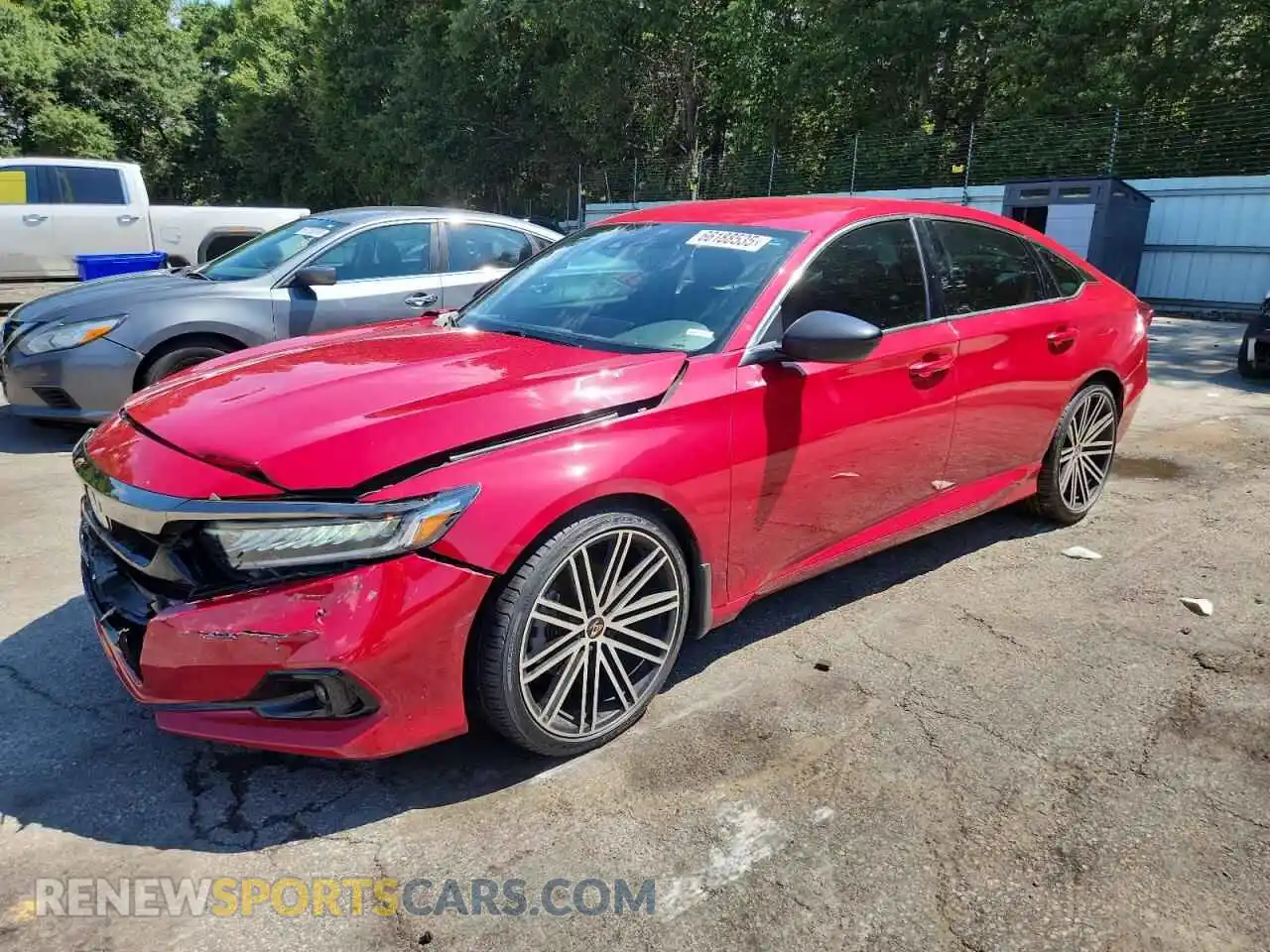 1 Photograph of a damaged car 1HGCV1F37MA089153 HONDA ACCORD 2021