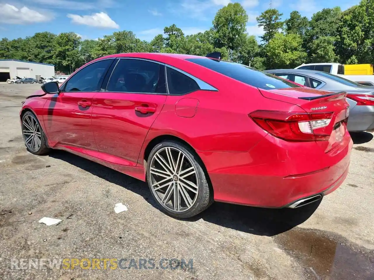 2 Photograph of a damaged car 1HGCV1F37MA089153 HONDA ACCORD 2021