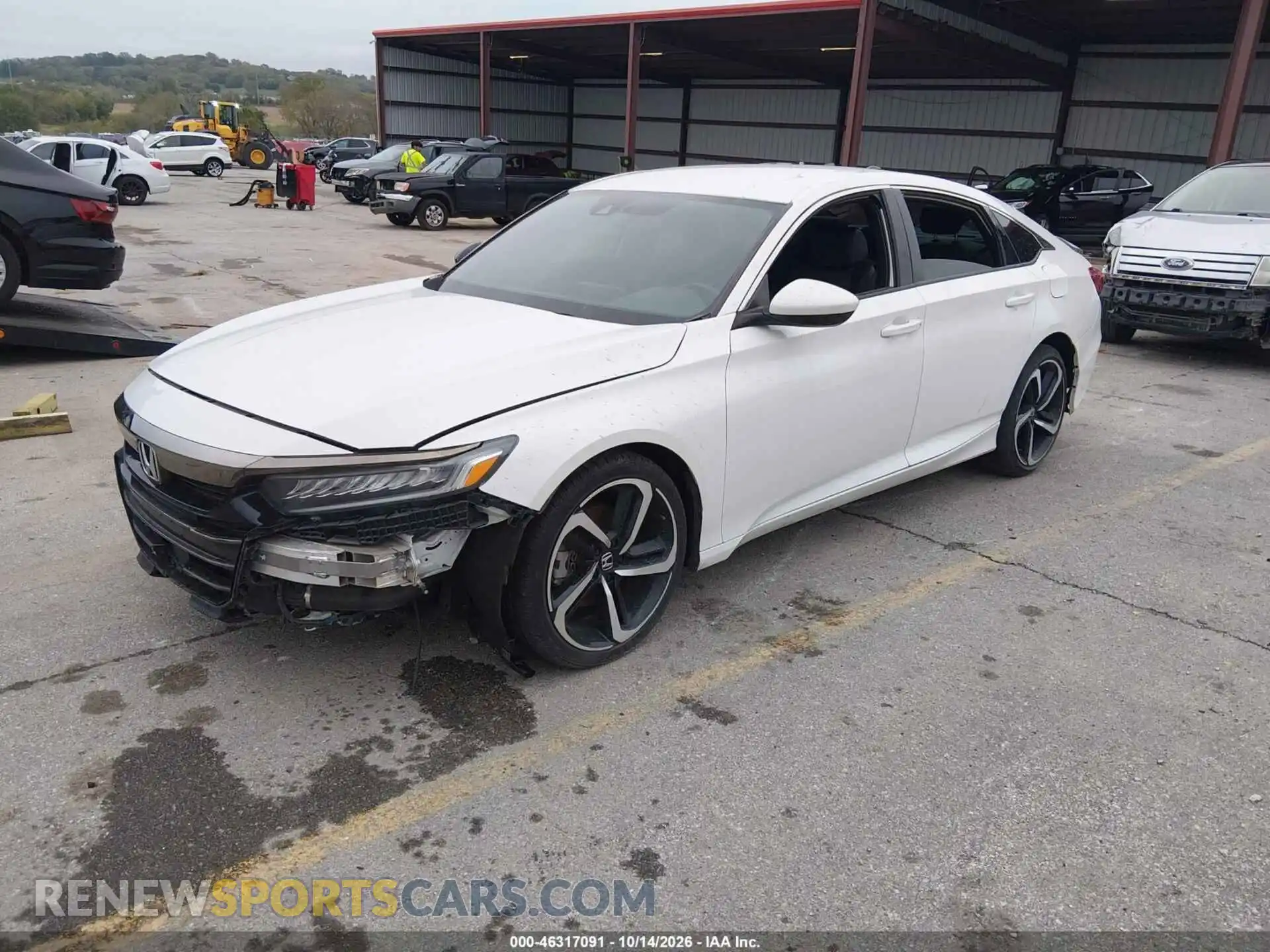 2 Photograph of a damaged car 1HGCV1F37MA099181 HONDA ACCORD 2021