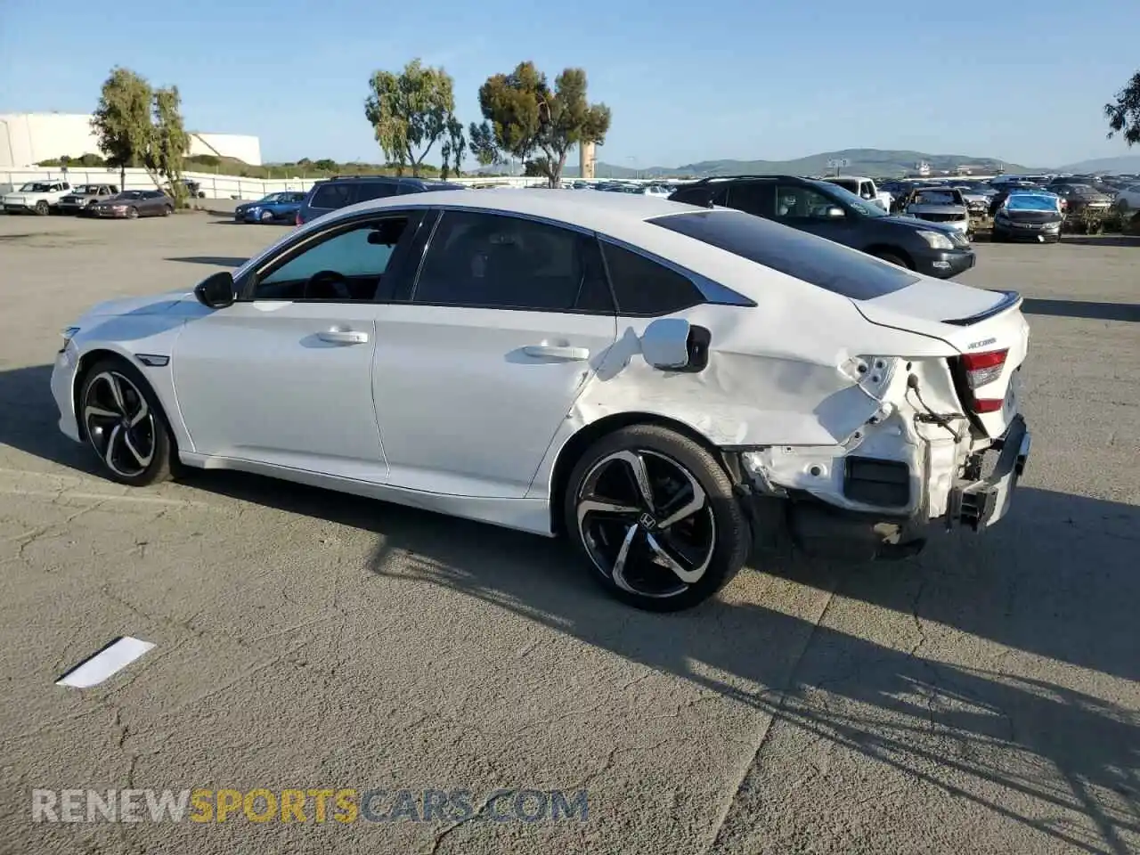 2 Photograph of a damaged car 1HGCV1F37MA099696 HONDA ACCORD 2021