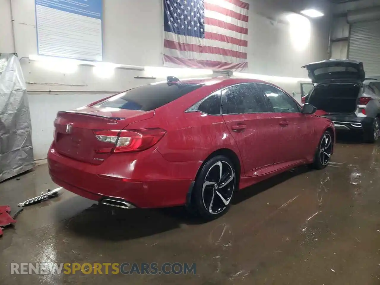 3 fotografías del automóvil dañado 1HGCV1F37MA101379 HONDA ACCORD 2021
