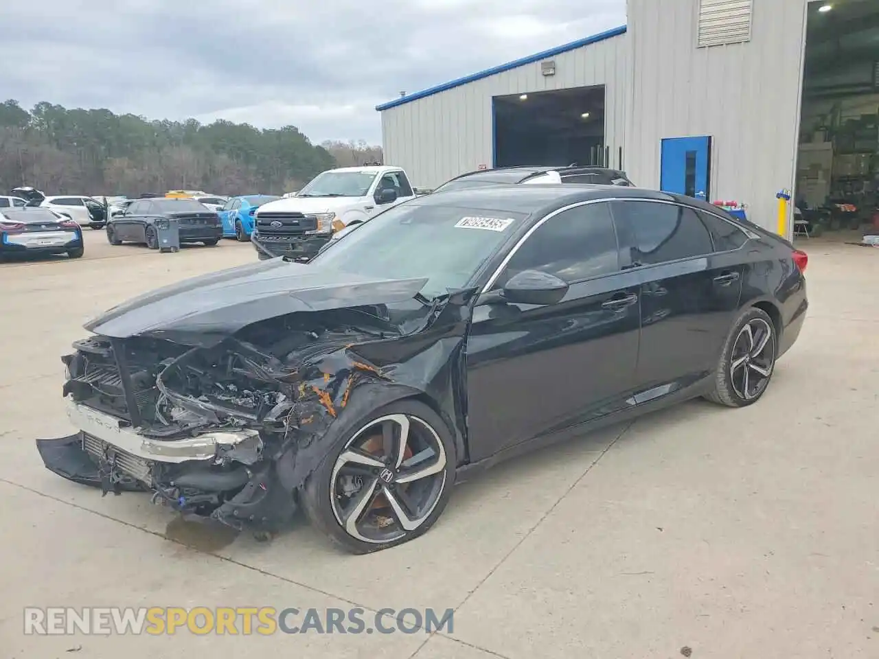 1 Photograph of a damaged car 1HGCV1F38MA005082 HONDA ACCORD 2021