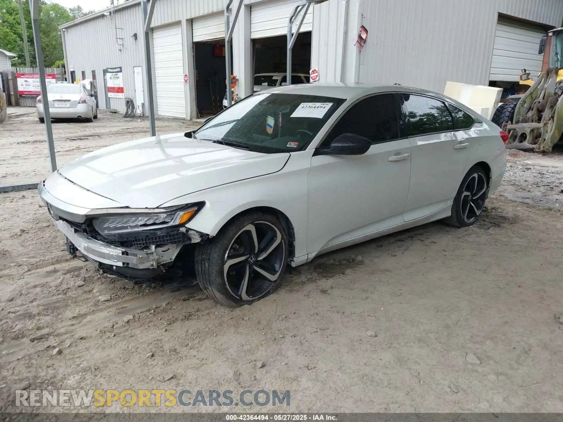 2 Photograph of a damaged car 1HGCV1F38MA009195 HONDA ACCORD 2021