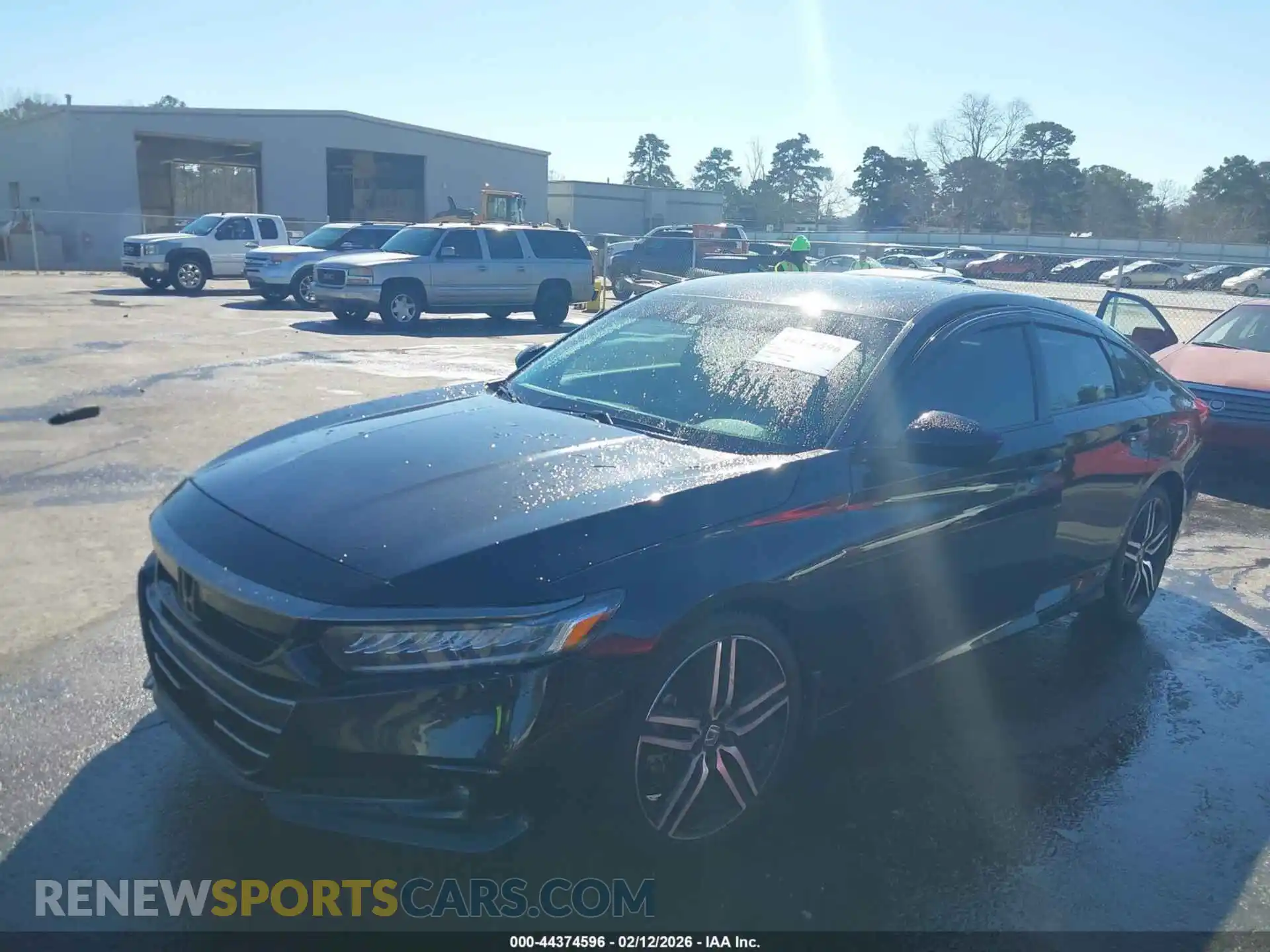 2 Photograph of a damaged car 1HGCV1F38MA013182 HONDA ACCORD 2021