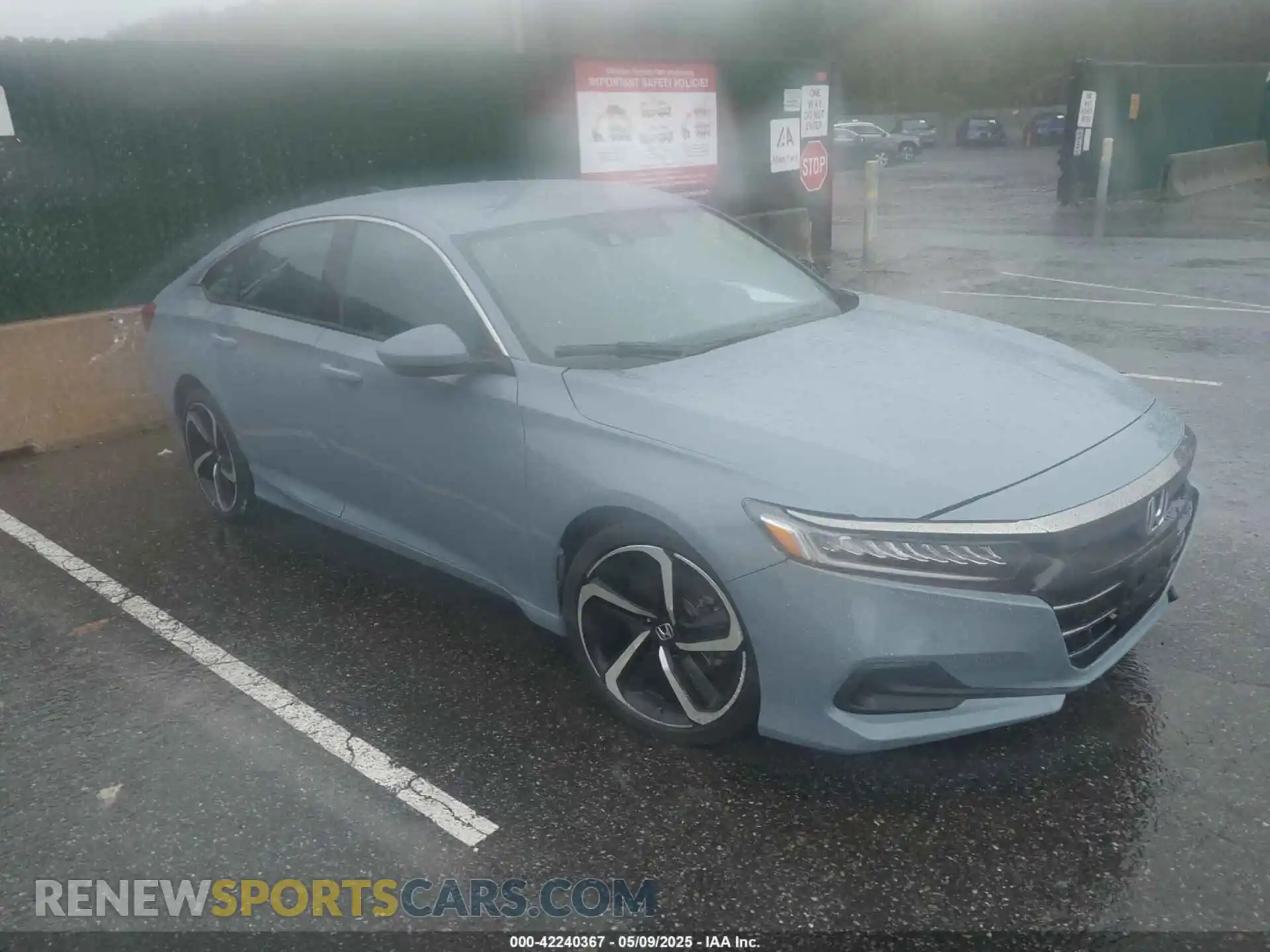 1 Photograph of a damaged car 1HGCV1F38MA028135 HONDA ACCORD 2021