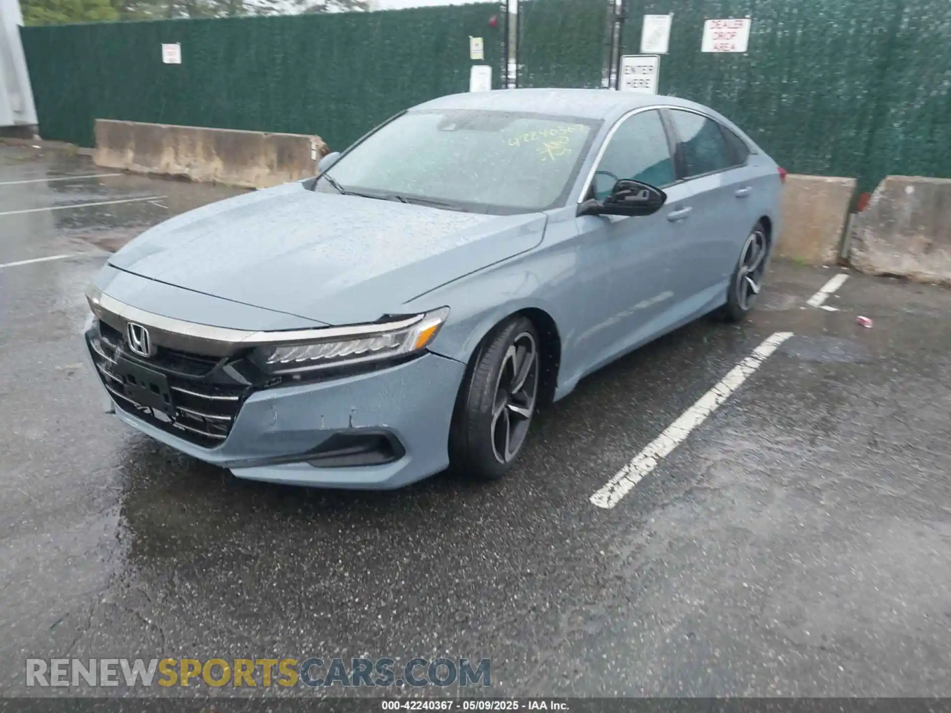 2 Photograph of a damaged car 1HGCV1F38MA028135 HONDA ACCORD 2021