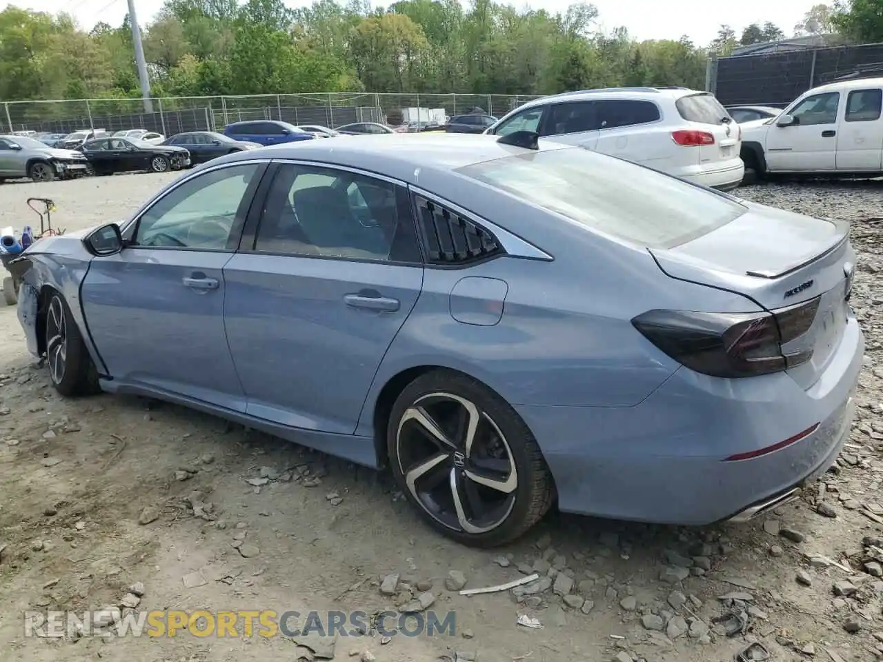 2 Photograph of a damaged car 1HGCV1F38MA036669 HONDA ACCORD 2021