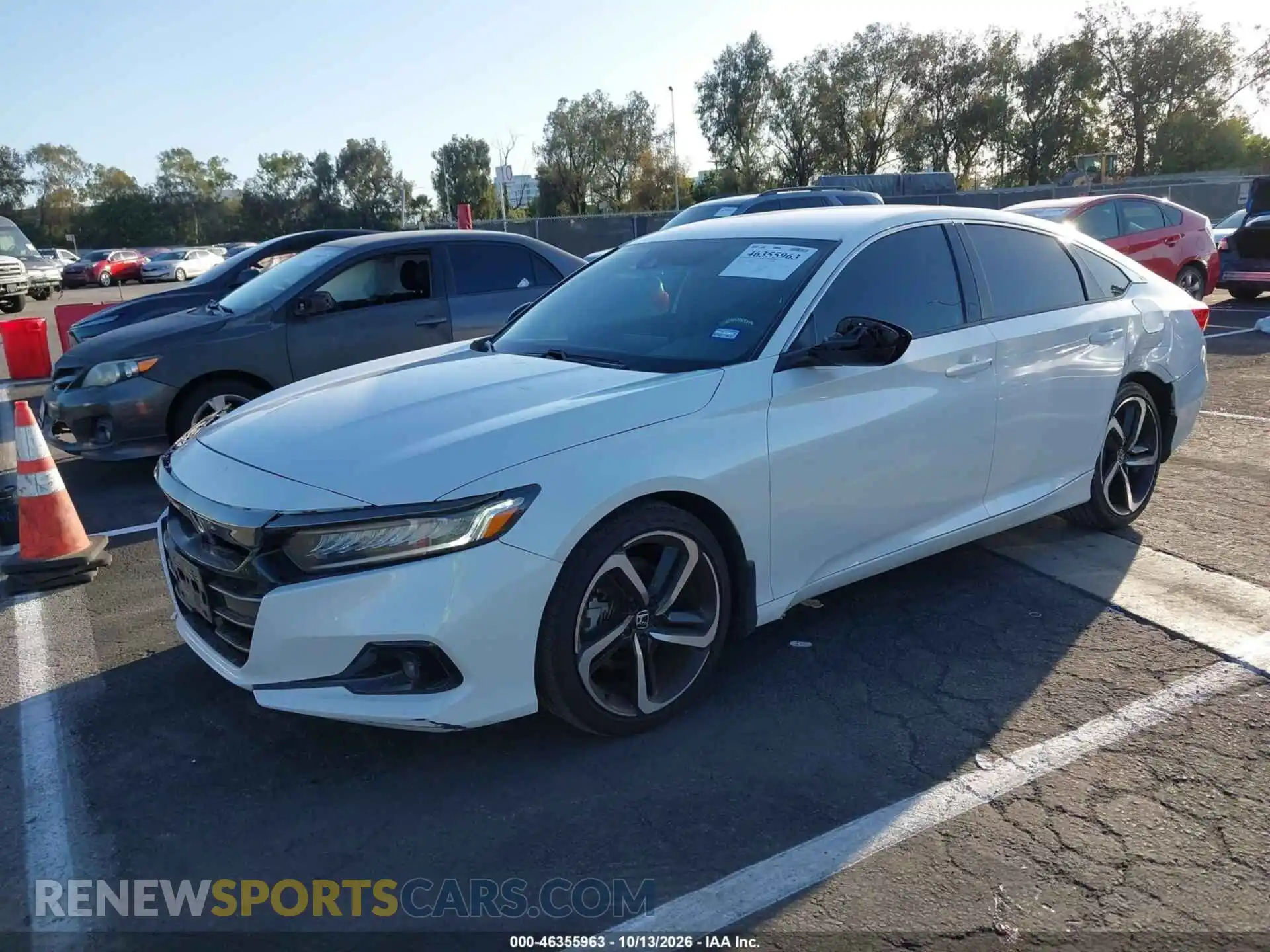 2 Фотография поврежденного автомобиля 1HGCV1F38MA038664 HONDA ACCORD 2021