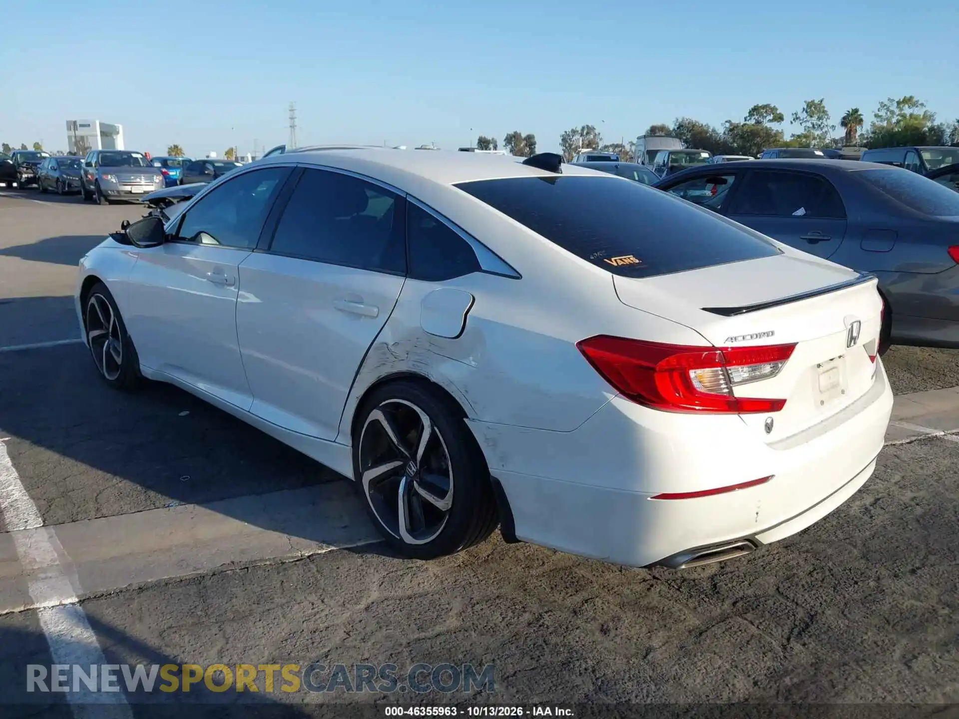 3 Фотография поврежденного автомобиля 1HGCV1F38MA038664 HONDA ACCORD 2021