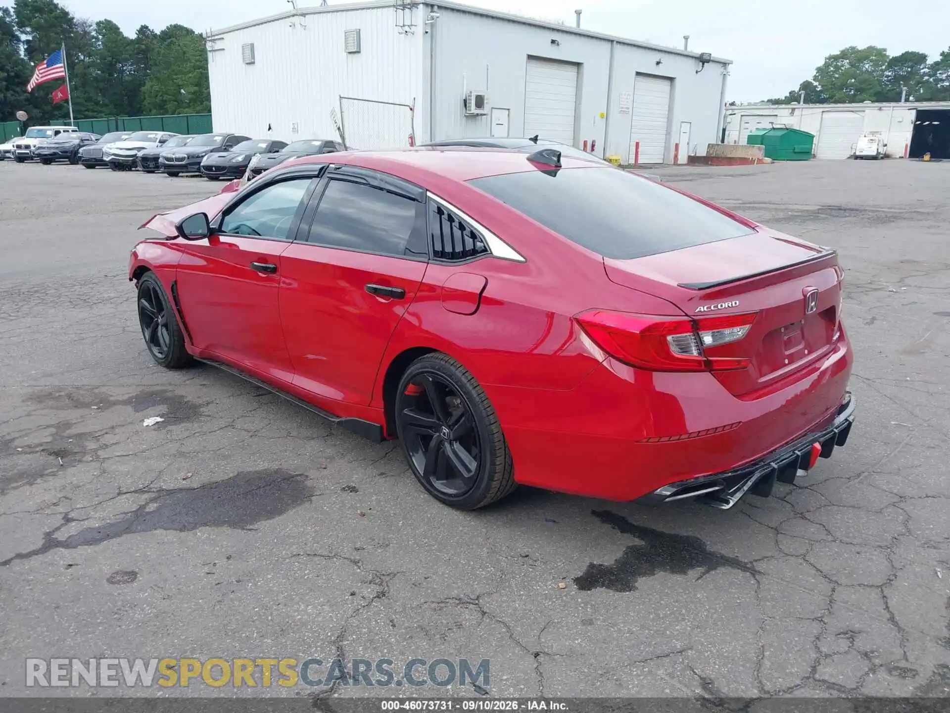 3 Photograph of a damaged car 1HGCV1F38MA041533 HONDA ACCORD 2021