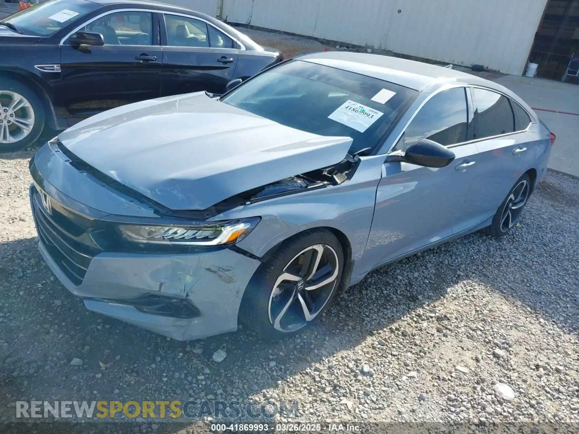 2 Photograph of a damaged car 1HGCV1F38MA053262 HONDA ACCORD 2021