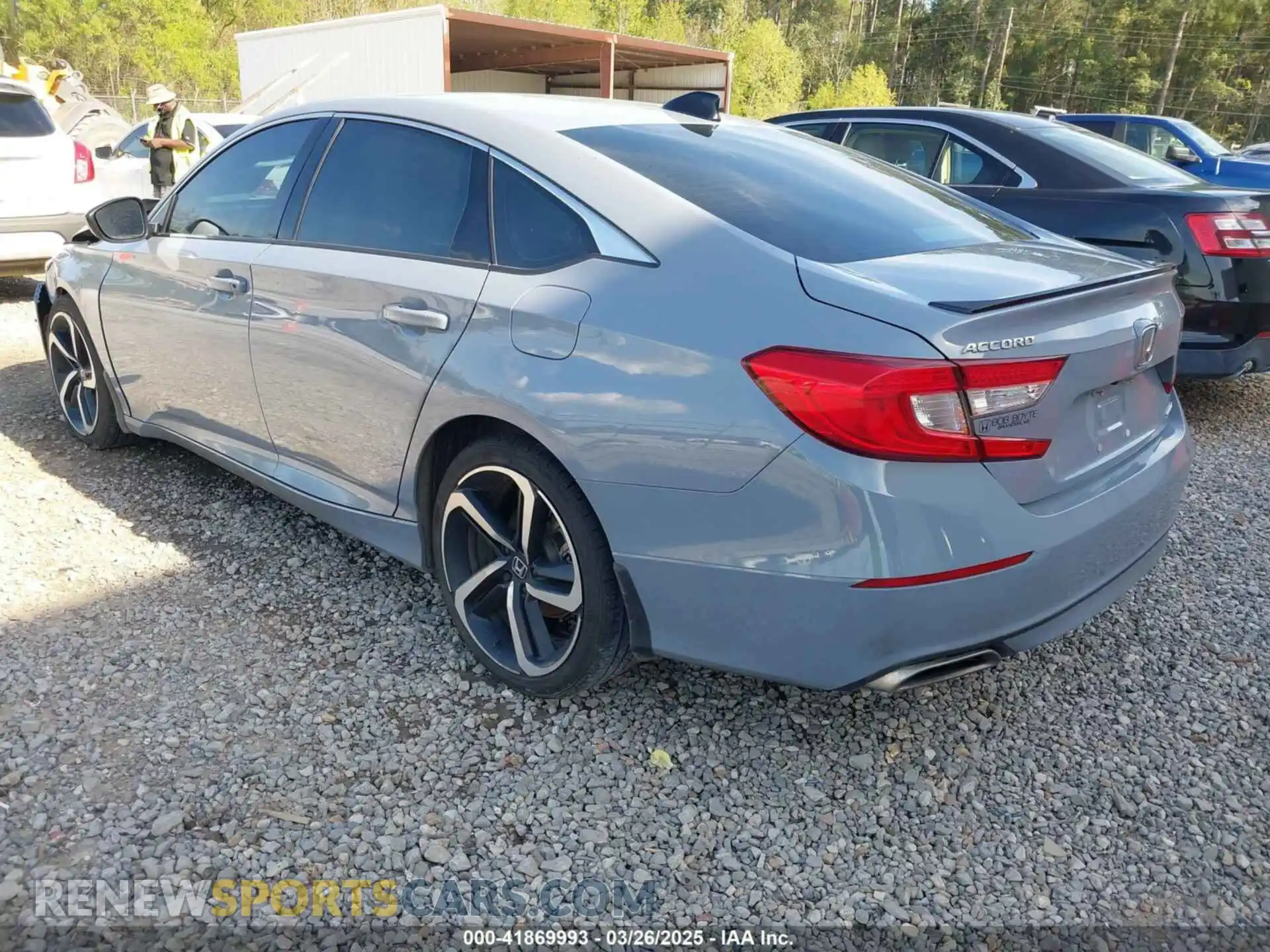 3 Photograph of a damaged car 1HGCV1F38MA053262 HONDA ACCORD 2021