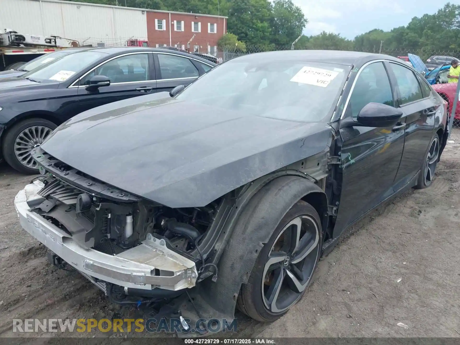 2 Photograph of a damaged car 1HGCV1F38MA070708 HONDA ACCORD 2021