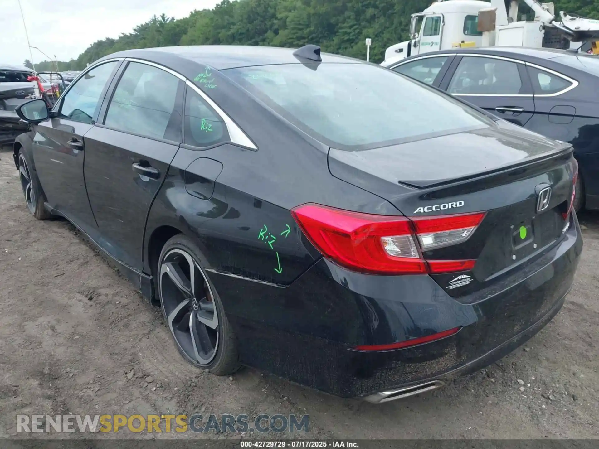 3 Photograph of a damaged car 1HGCV1F38MA070708 HONDA ACCORD 2021
