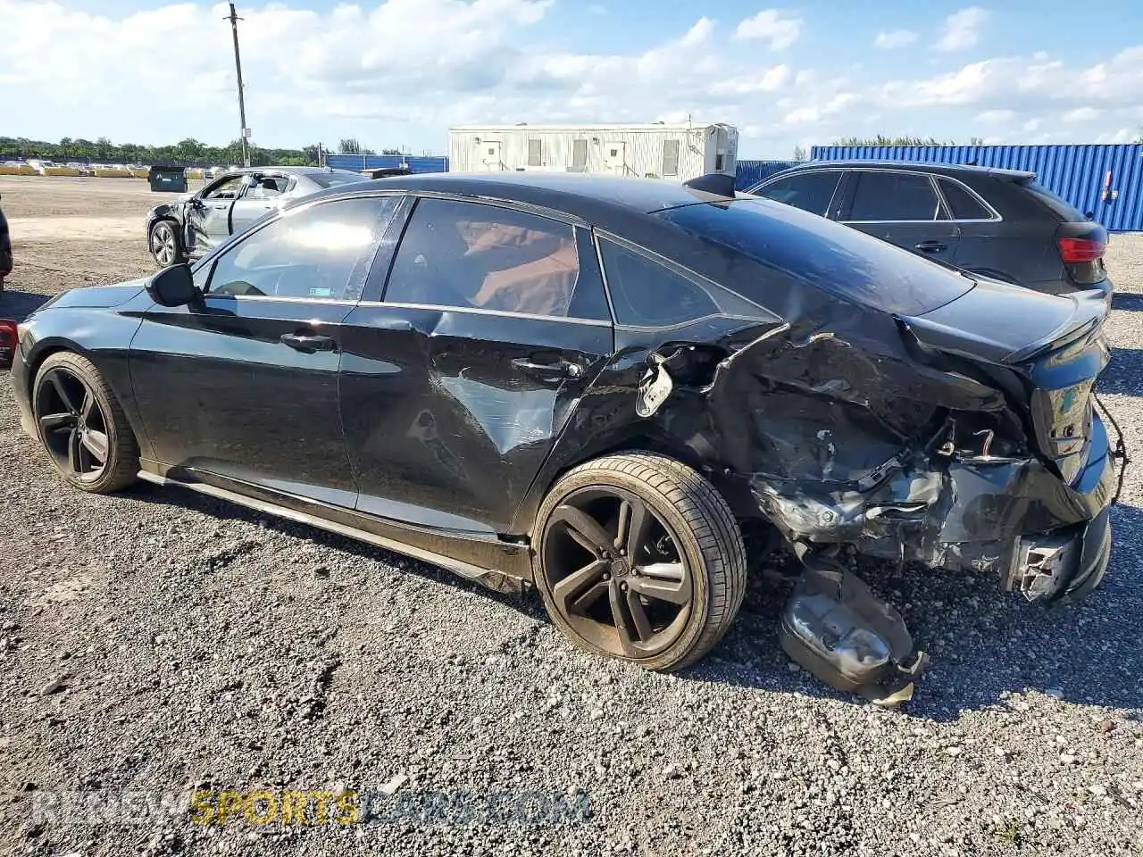 2 Photograph of a damaged car 1HGCV1F38MA070904 HONDA ACCORD 2021