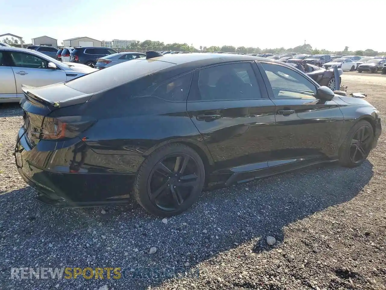 3 Photograph of a damaged car 1HGCV1F38MA070904 HONDA ACCORD 2021