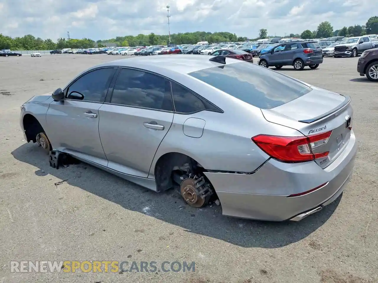 2 Photograph of a damaged car 1HGCV1F38MA071230 HONDA ACCORD 2021