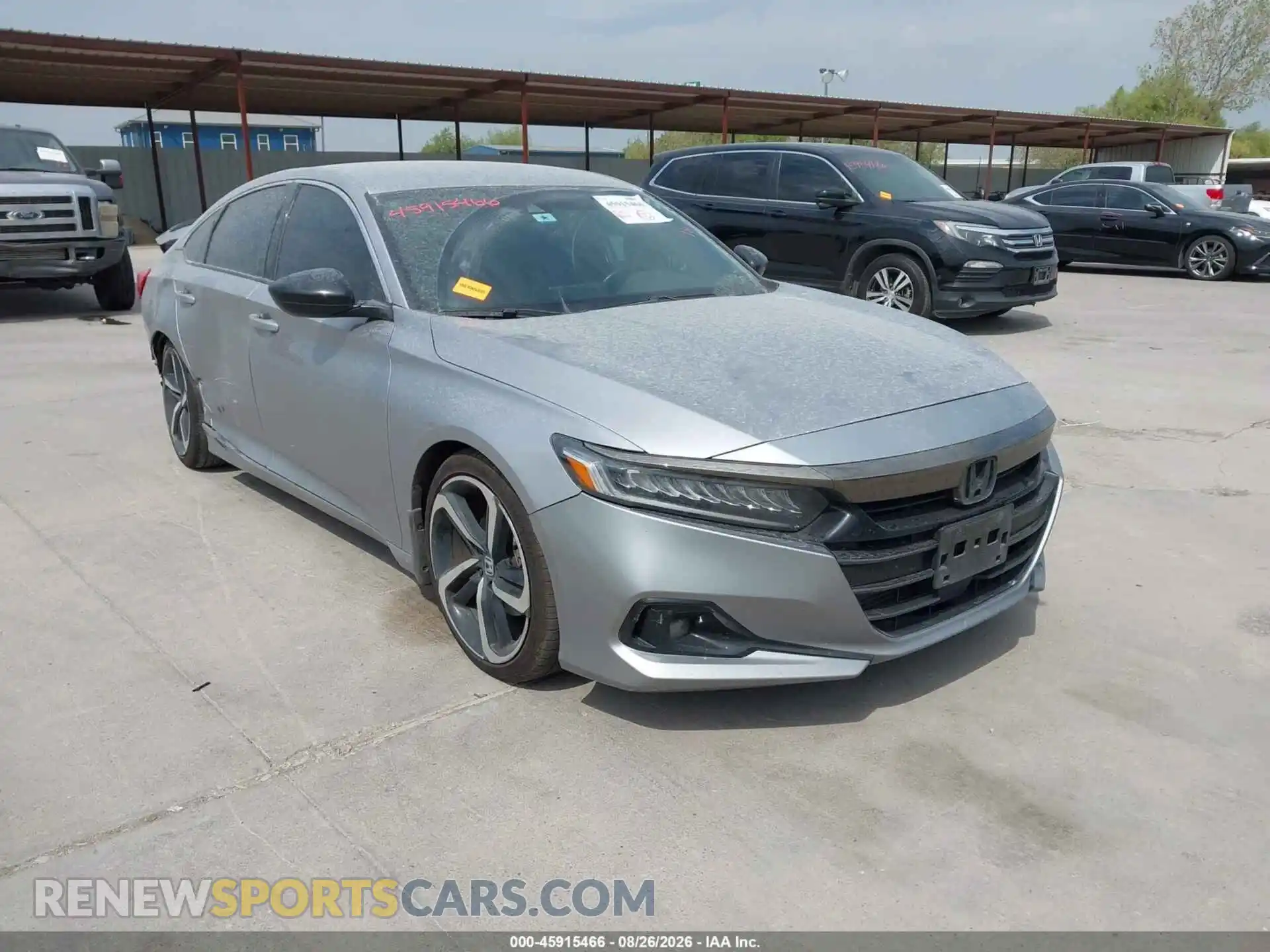 1 fotografías del automóvil dañado 1HGCV1F38MA073818 HONDA ACCORD 2021