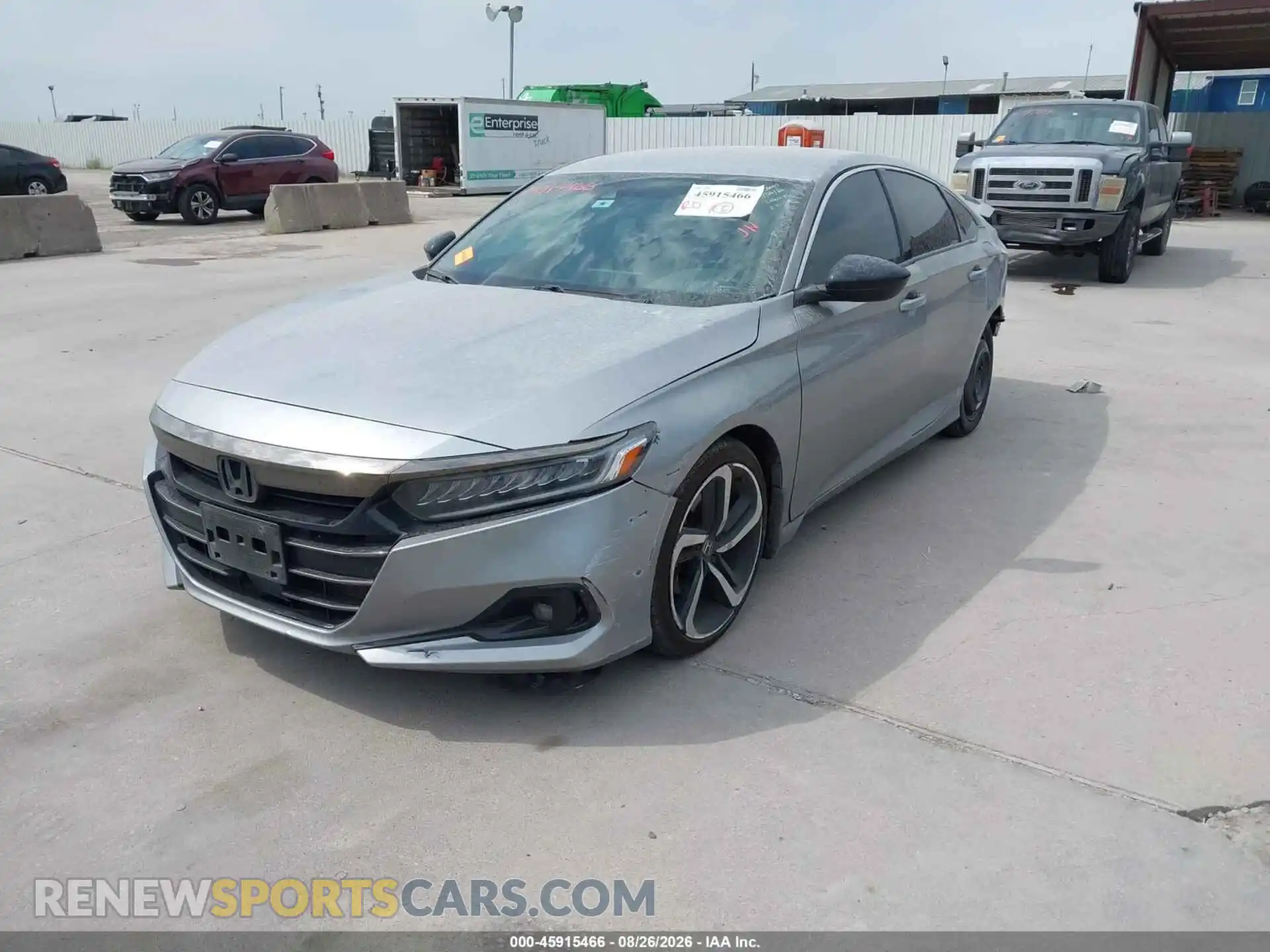 2 fotografías del automóvil dañado 1HGCV1F38MA073818 HONDA ACCORD 2021