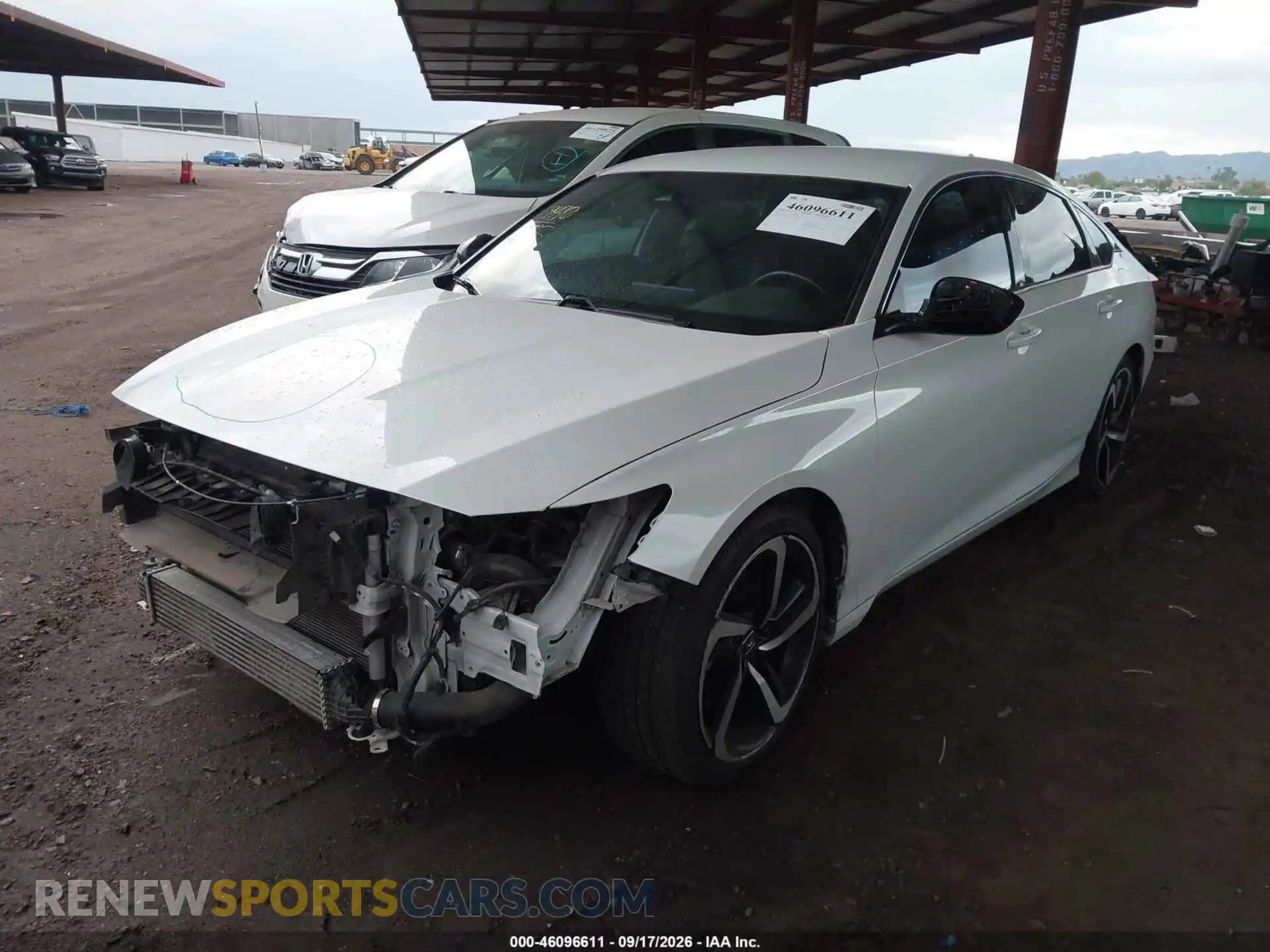 2 Фотография поврежденного автомобиля 1HGCV1F38MA074256 HONDA ACCORD 2021