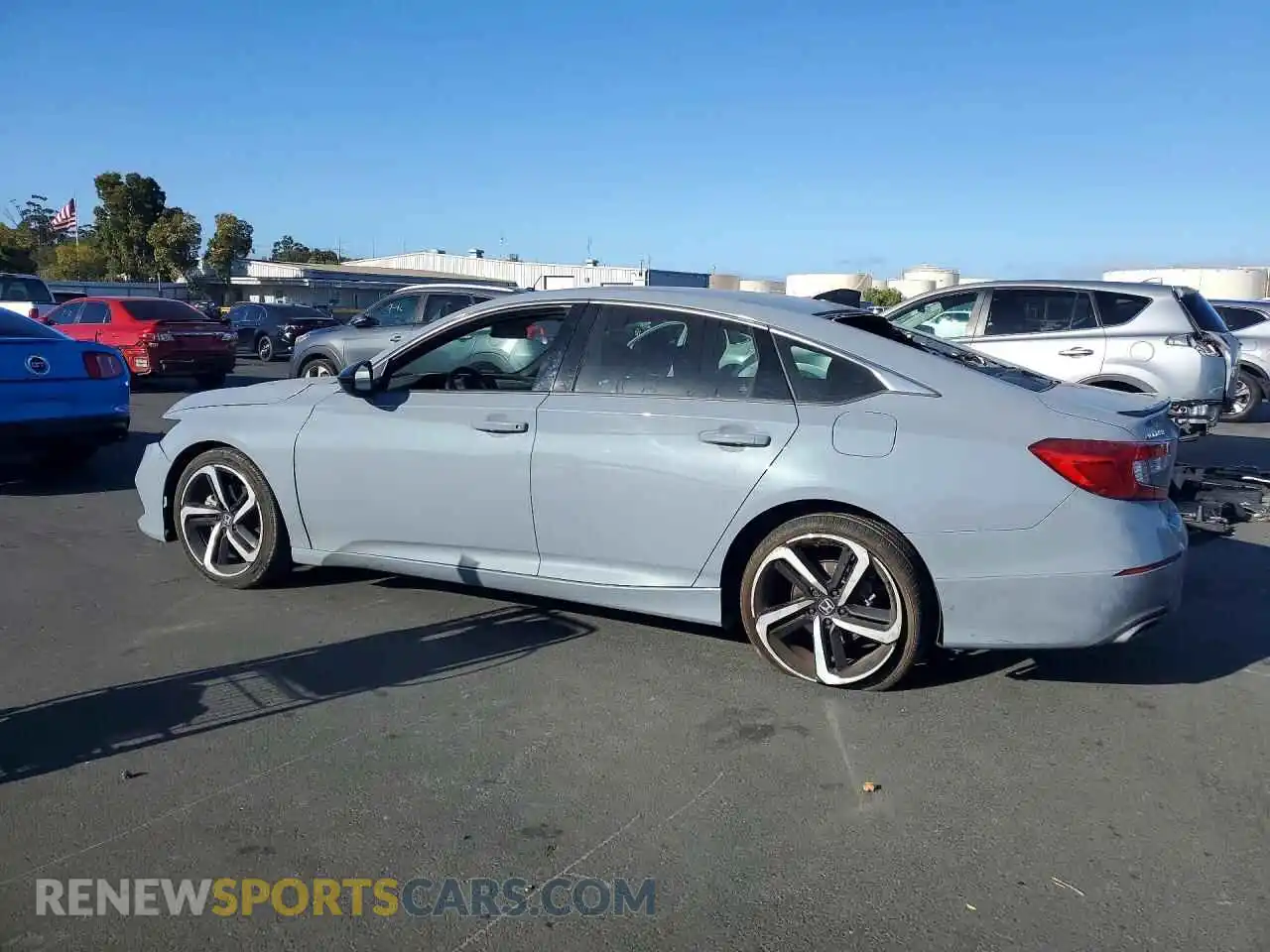 2 fotografías del automóvil dañado 1HGCV1F38MA081482 HONDA ACCORD 2021