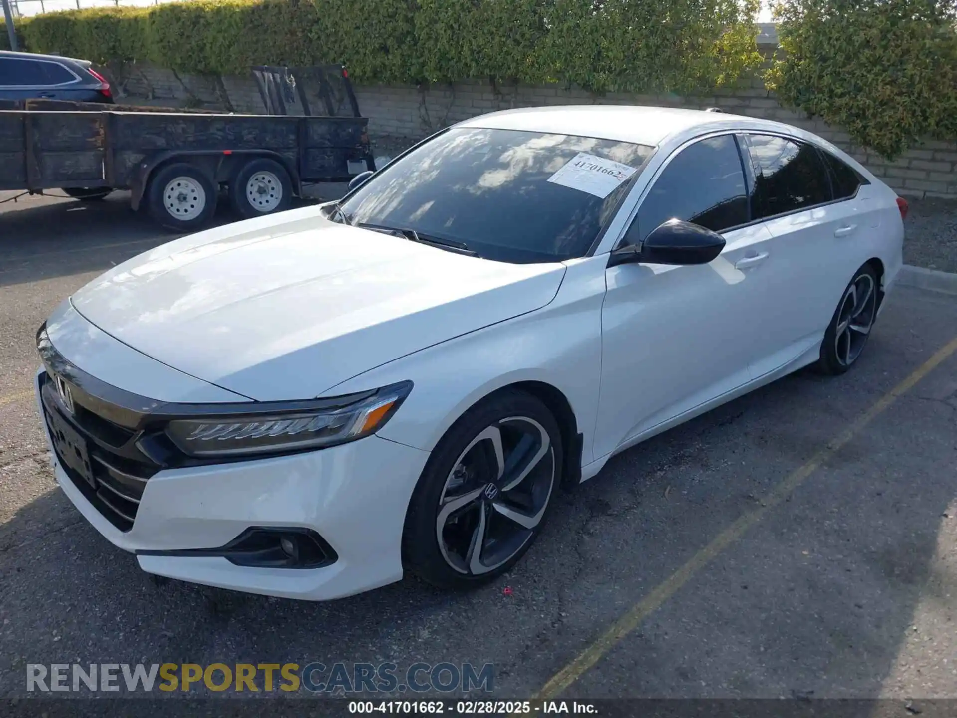 2 Photograph of a damaged car 1HGCV1F38MA082759 HONDA ACCORD 2021