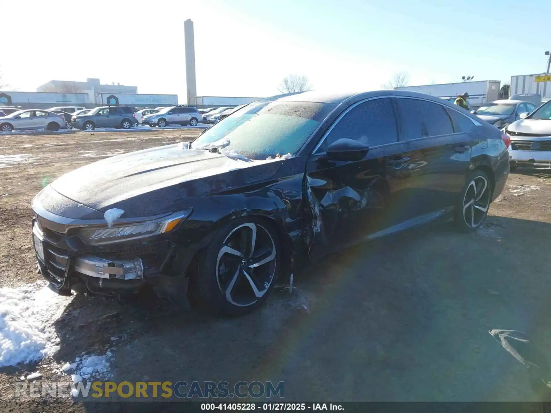 2 Photograph of a damaged car 1HGCV1F38MA090022 HONDA ACCORD 2021