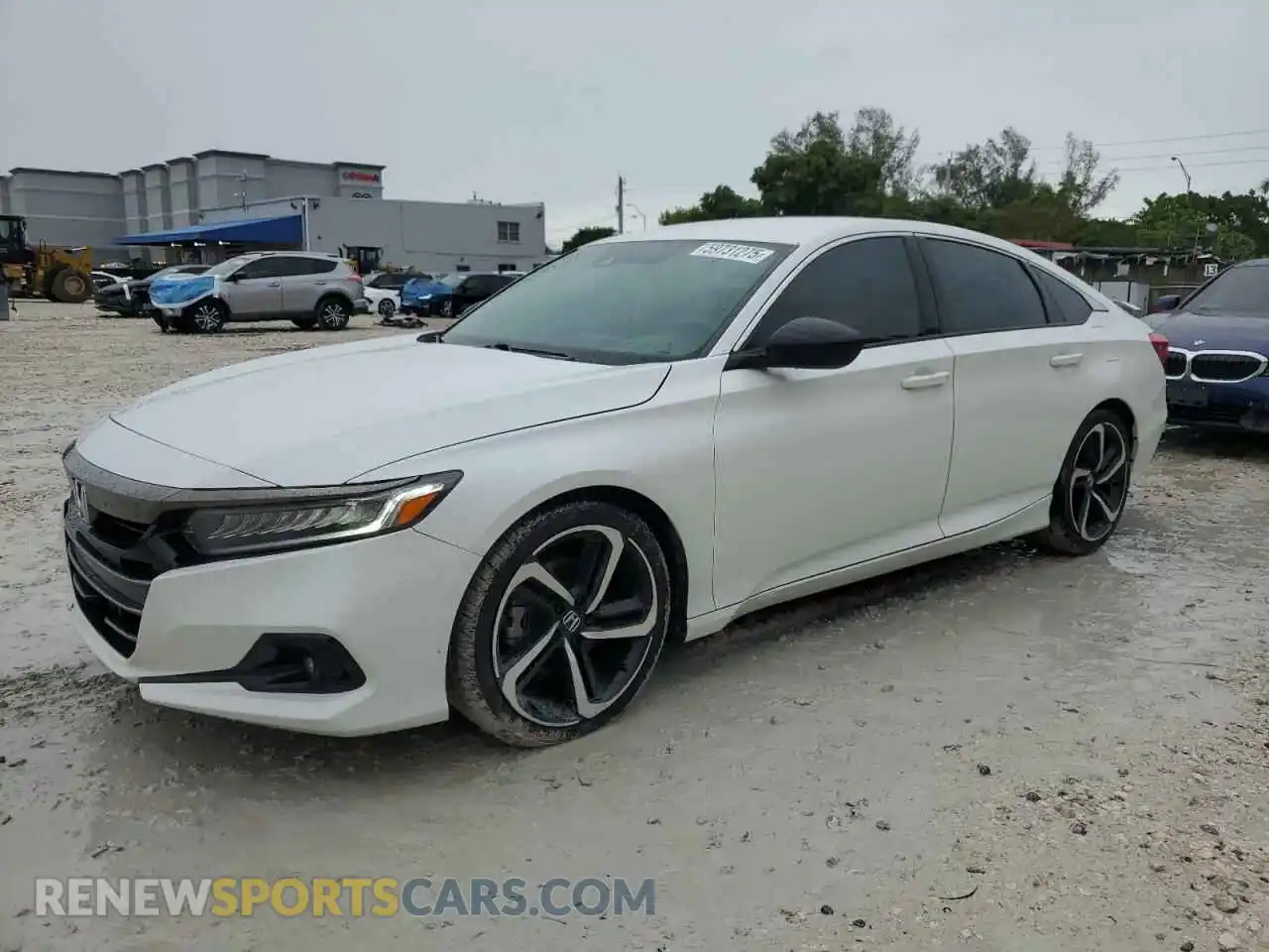 1 Photograph of a damaged car 1HGCV1F38MA094166 HONDA ACCORD 2021