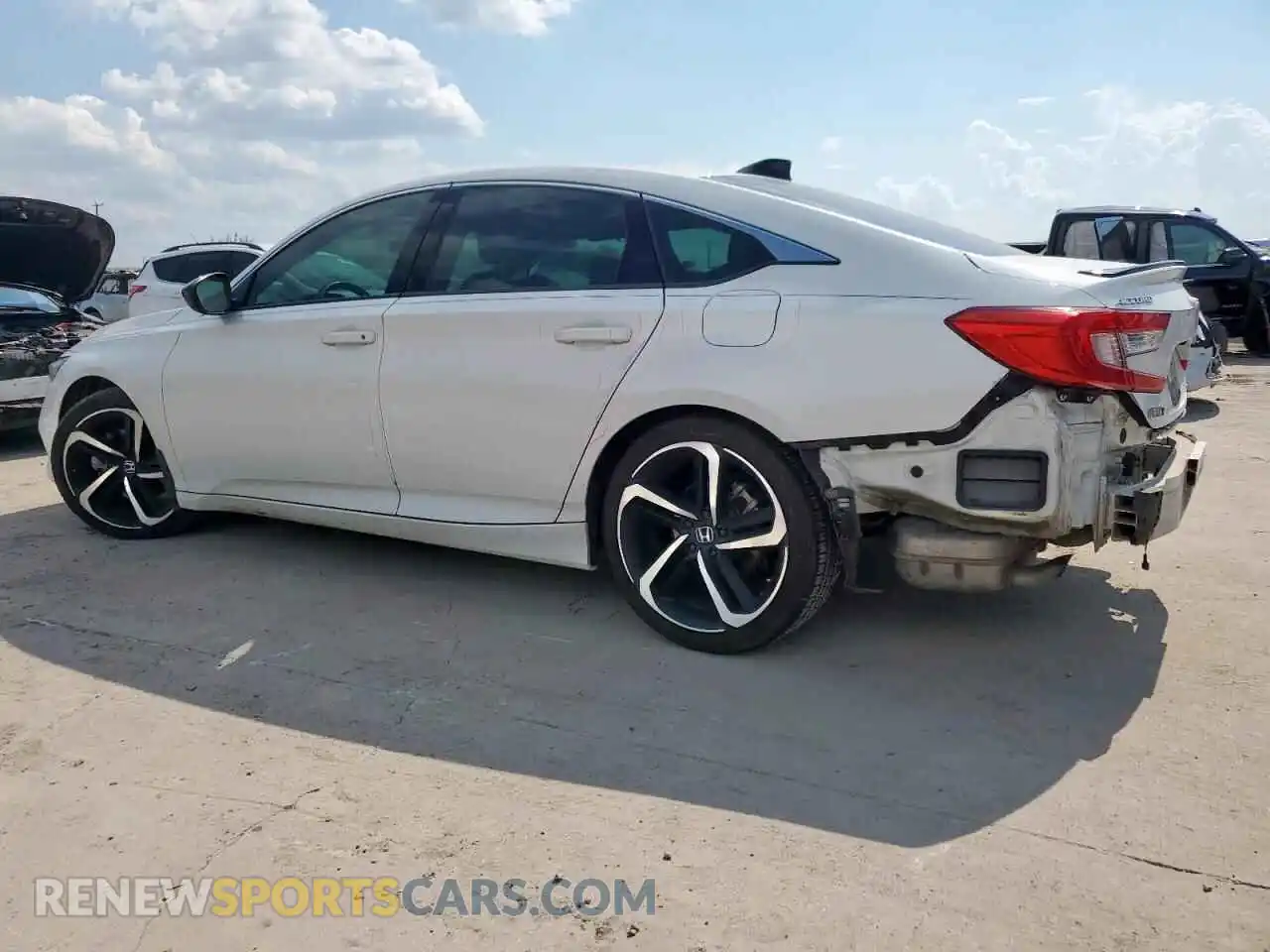 2 Photograph of a damaged car 1HGCV1F38MA098475 HONDA ACCORD 2021