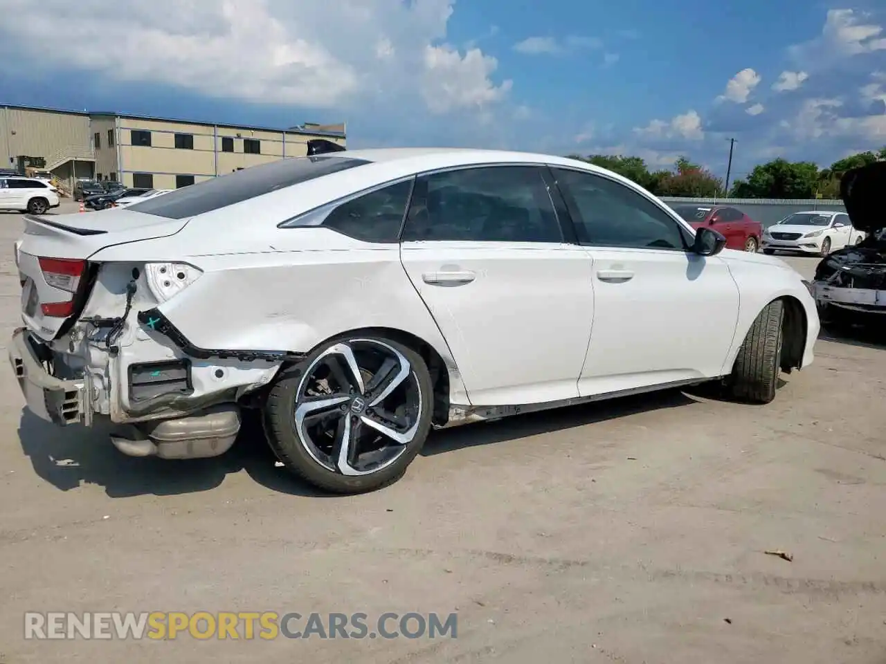 3 Photograph of a damaged car 1HGCV1F38MA098475 HONDA ACCORD 2021