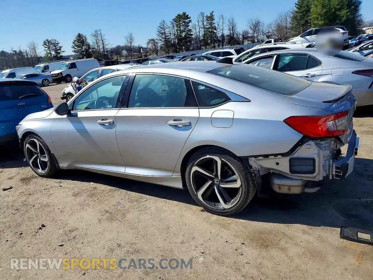 2 Photograph of a damaged car 1HGCV1F38MA100080 HONDA ACCORD 2021