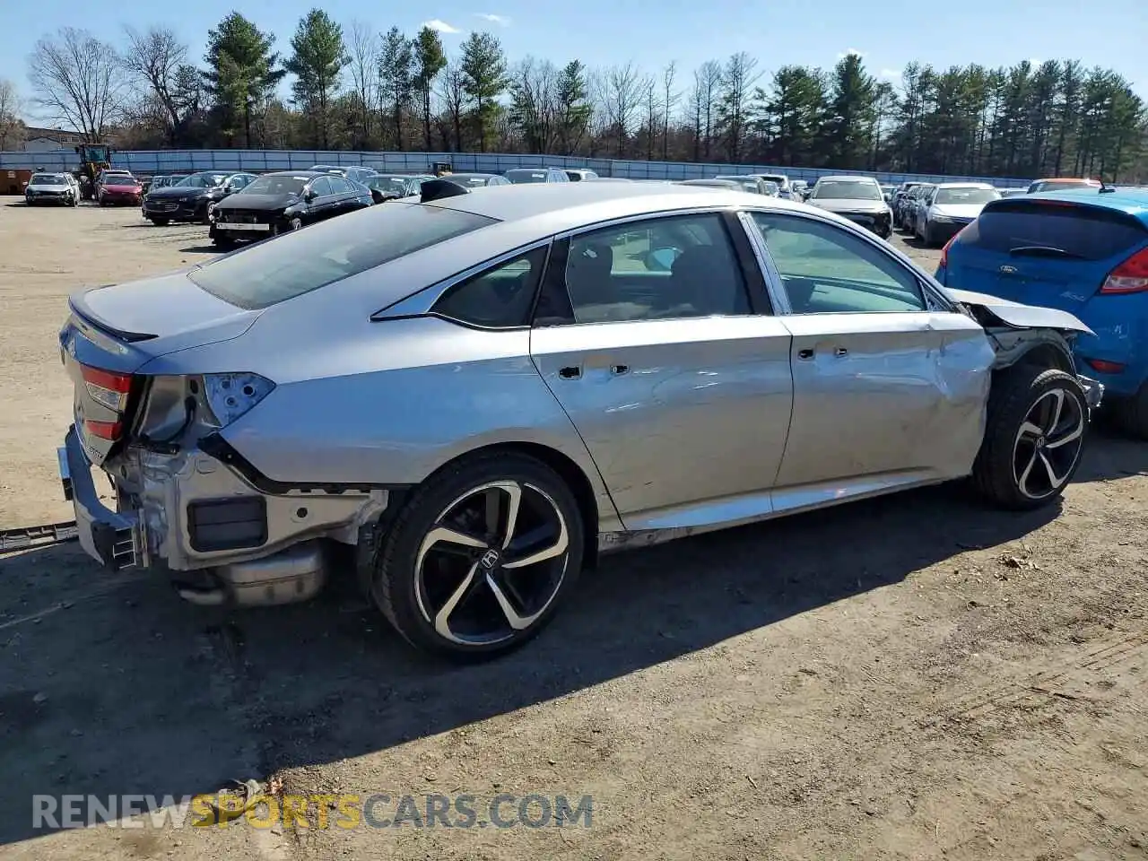 3 Photograph of a damaged car 1HGCV1F38MA100080 HONDA ACCORD 2021