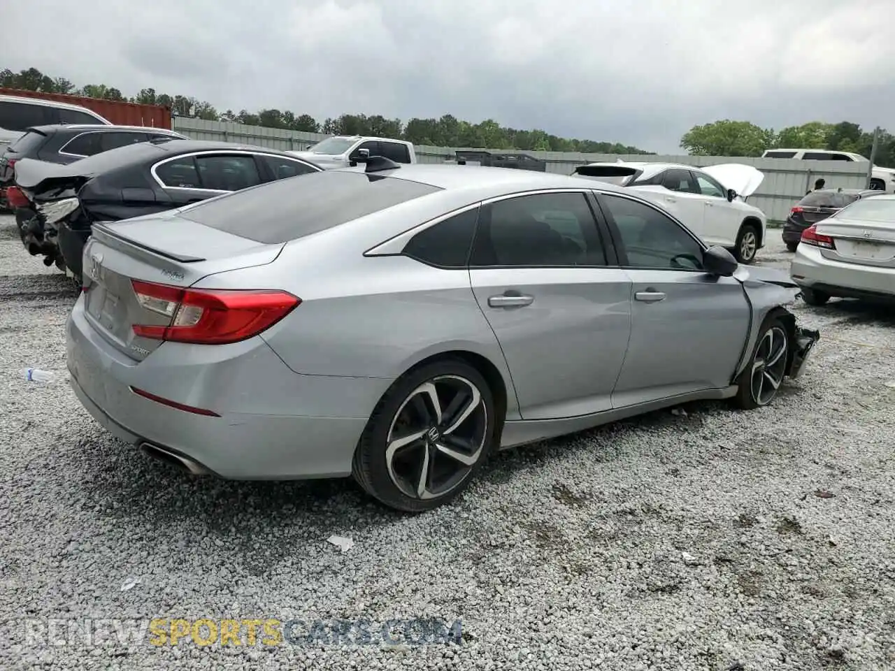 3 Photograph of a damaged car 1HGCV1F38MA118613 HONDA ACCORD 2021