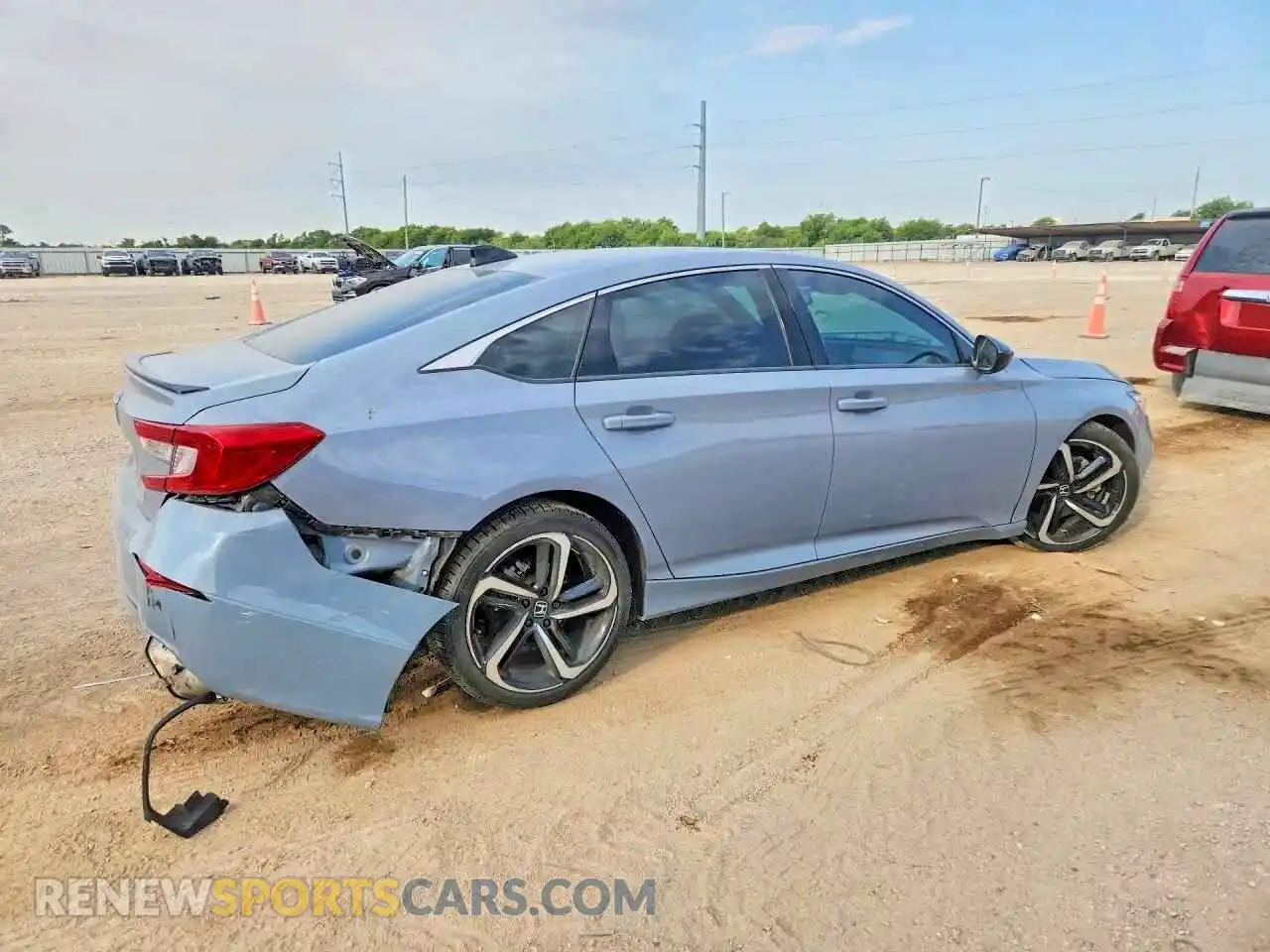 3 Photograph of a damaged car 1HGCV1F38MA122600 HONDA ACCORD 2021
