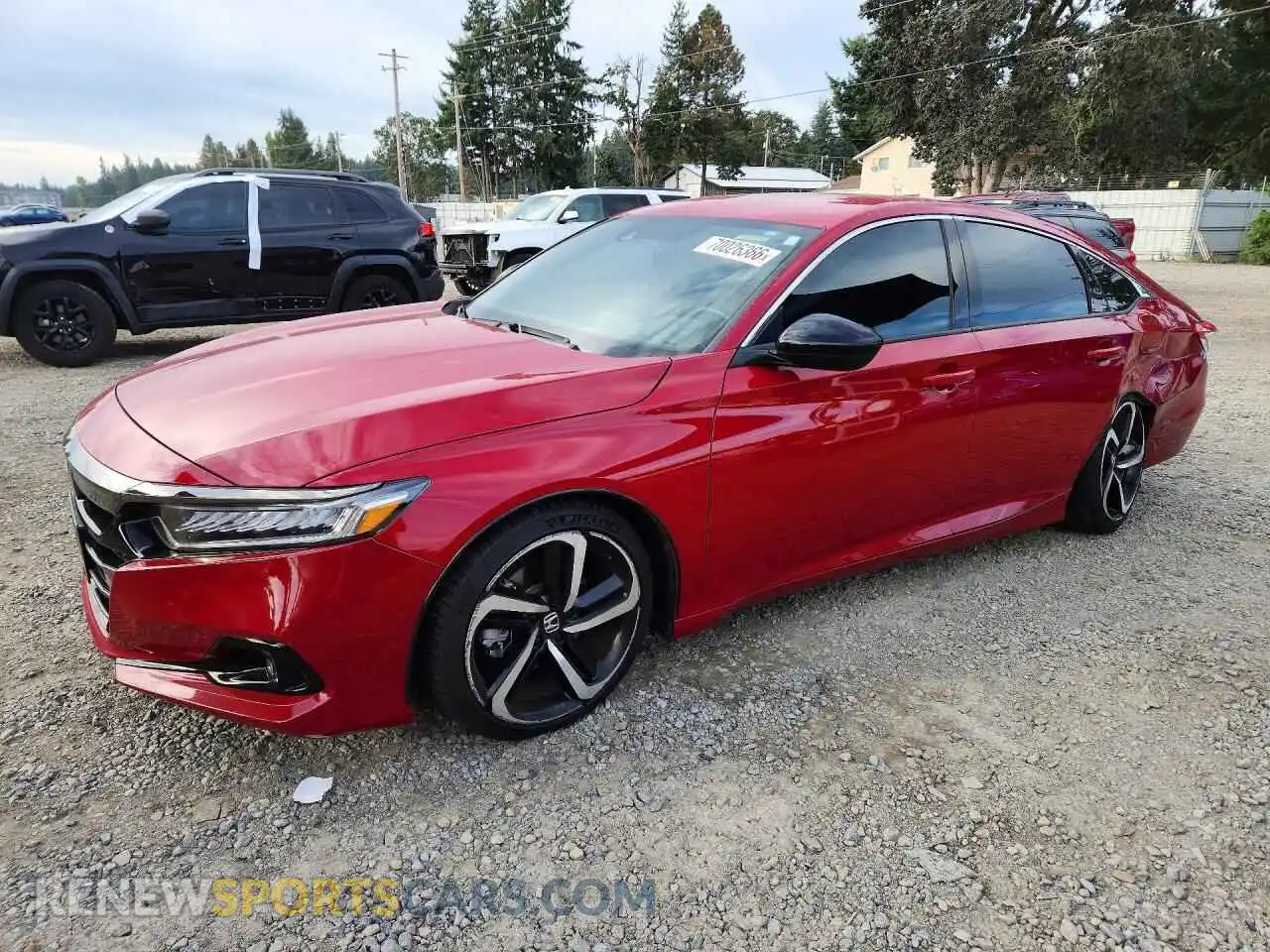1 fotografías del automóvil dañado 1HGCV1F39MA012526 HONDA ACCORD 2021