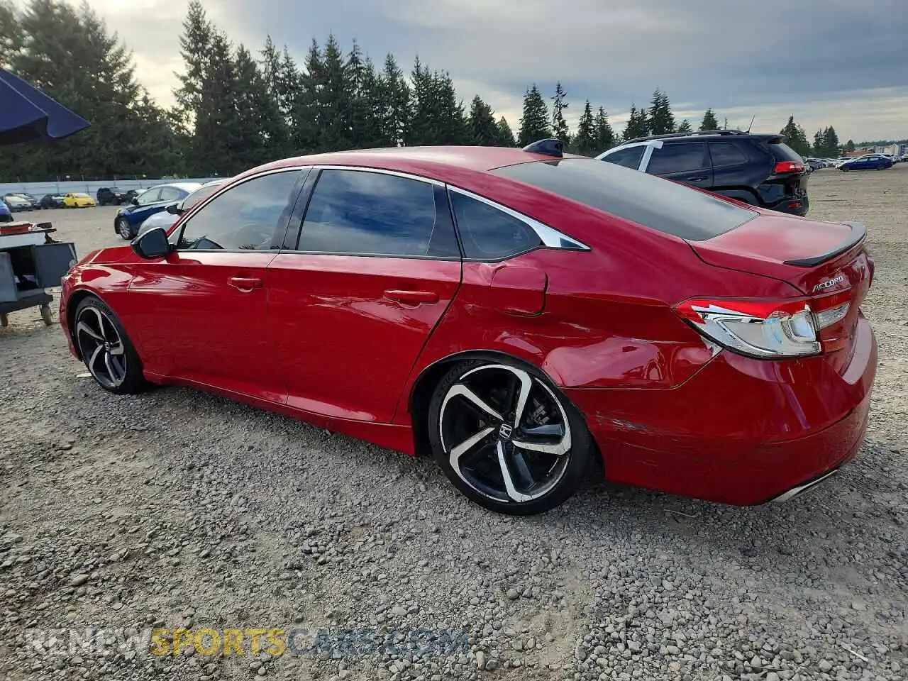 2 fotografías del automóvil dañado 1HGCV1F39MA012526 HONDA ACCORD 2021