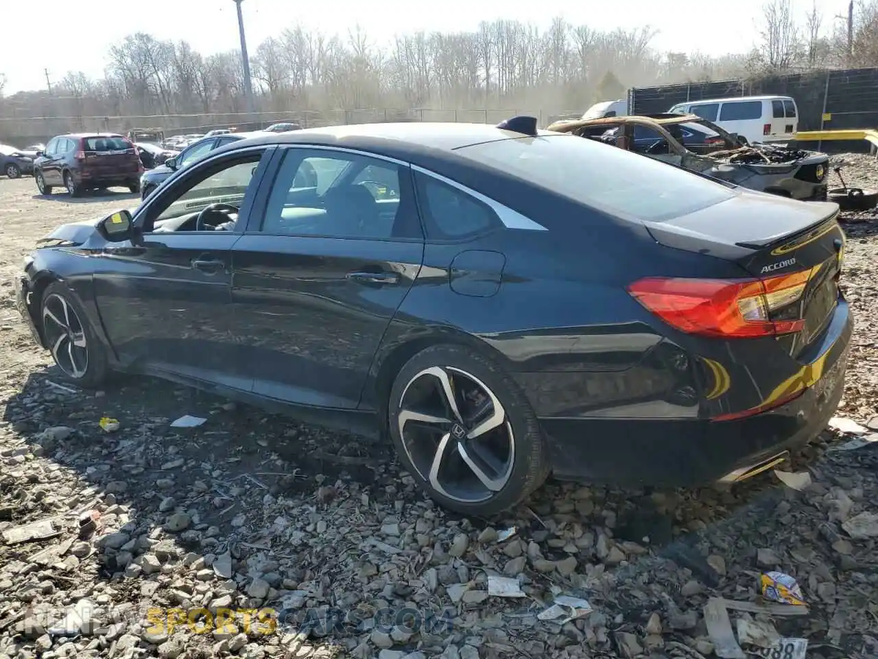2 Photograph of a damaged car 1HGCV1F39MA017967 HONDA ACCORD 2021